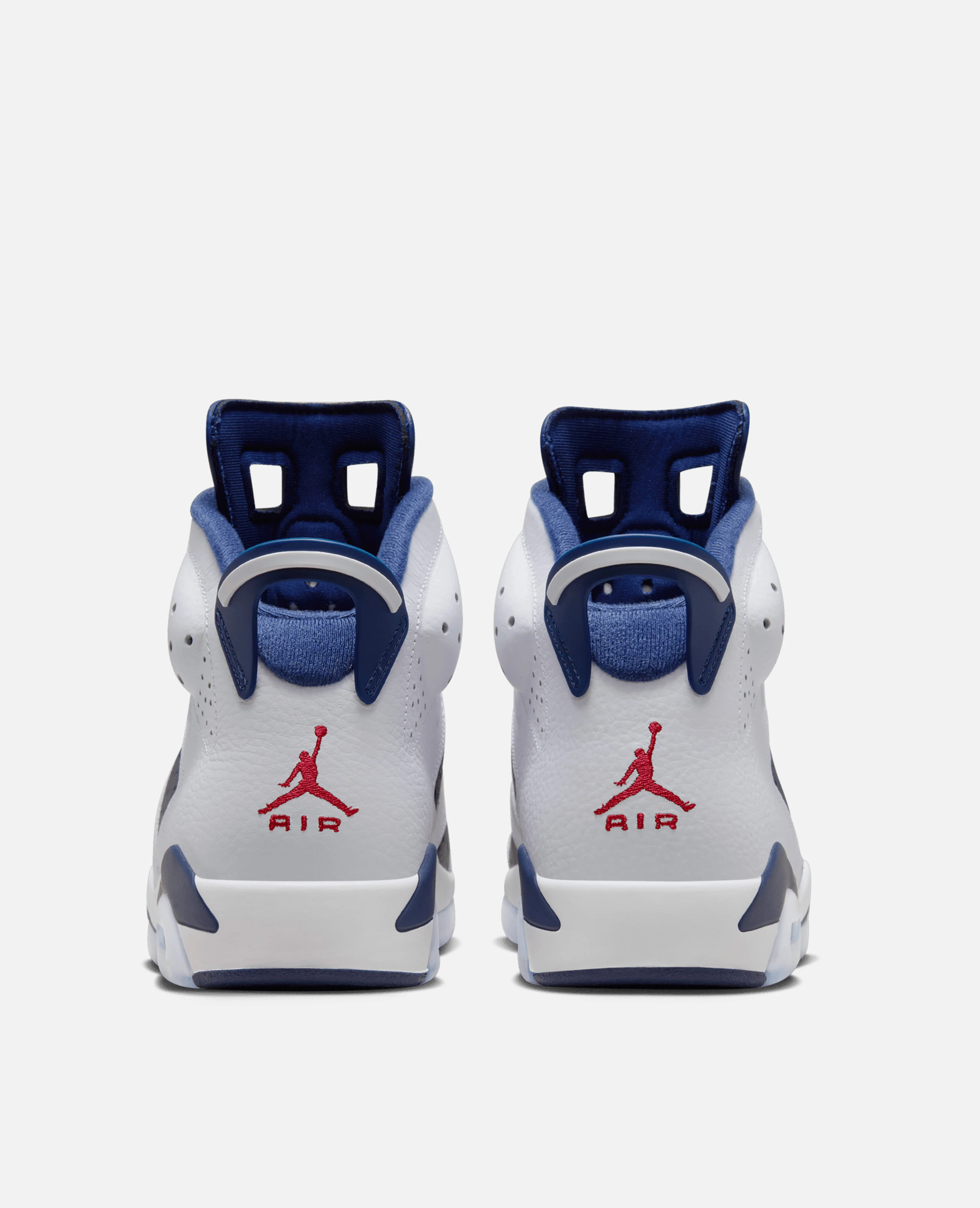 Air Jordan 6 Retro (White/Varsity Red-Midnight Navy) - Image 3
