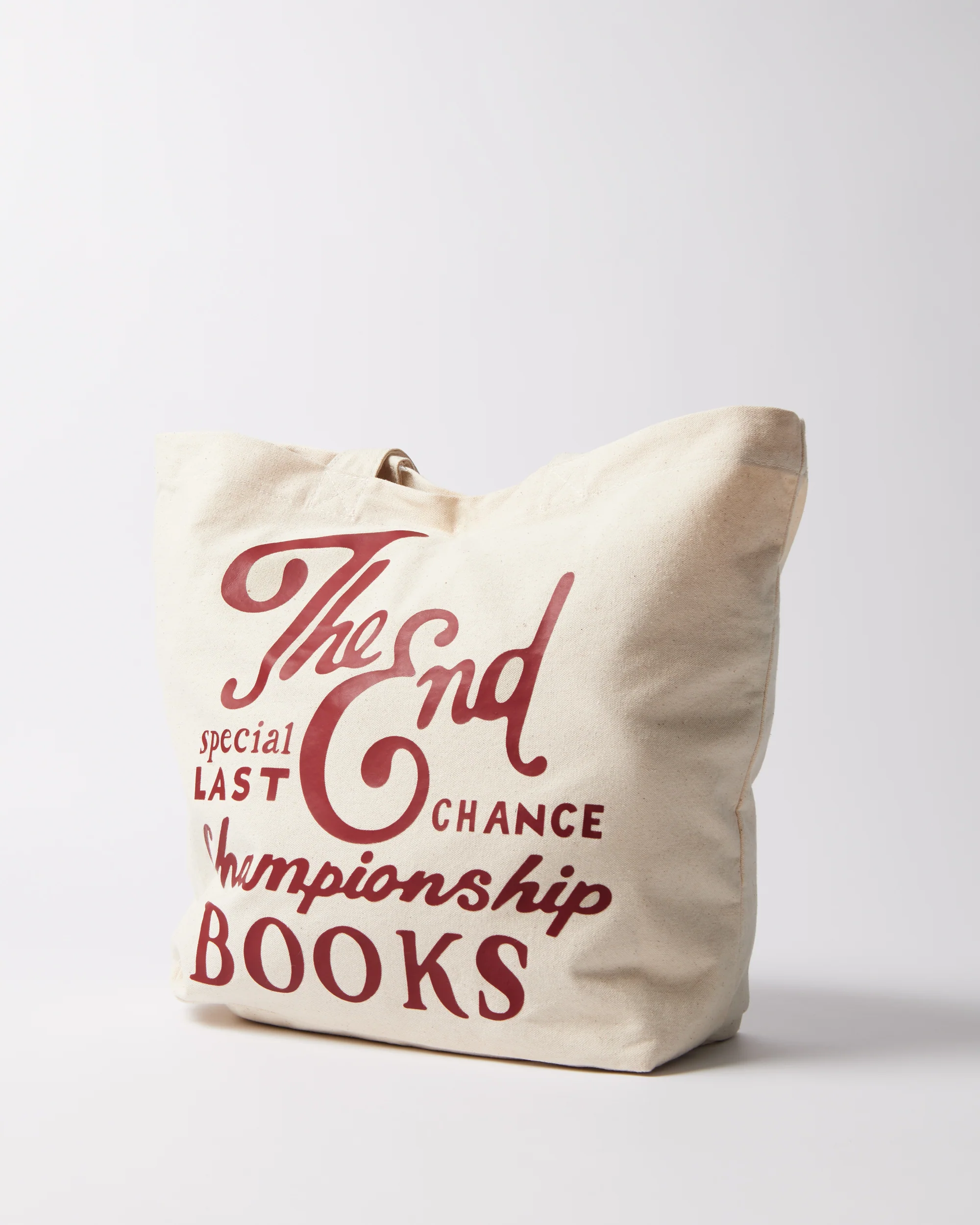 byParra Last Chance Books Tote Bag (Off White) - Image 6
