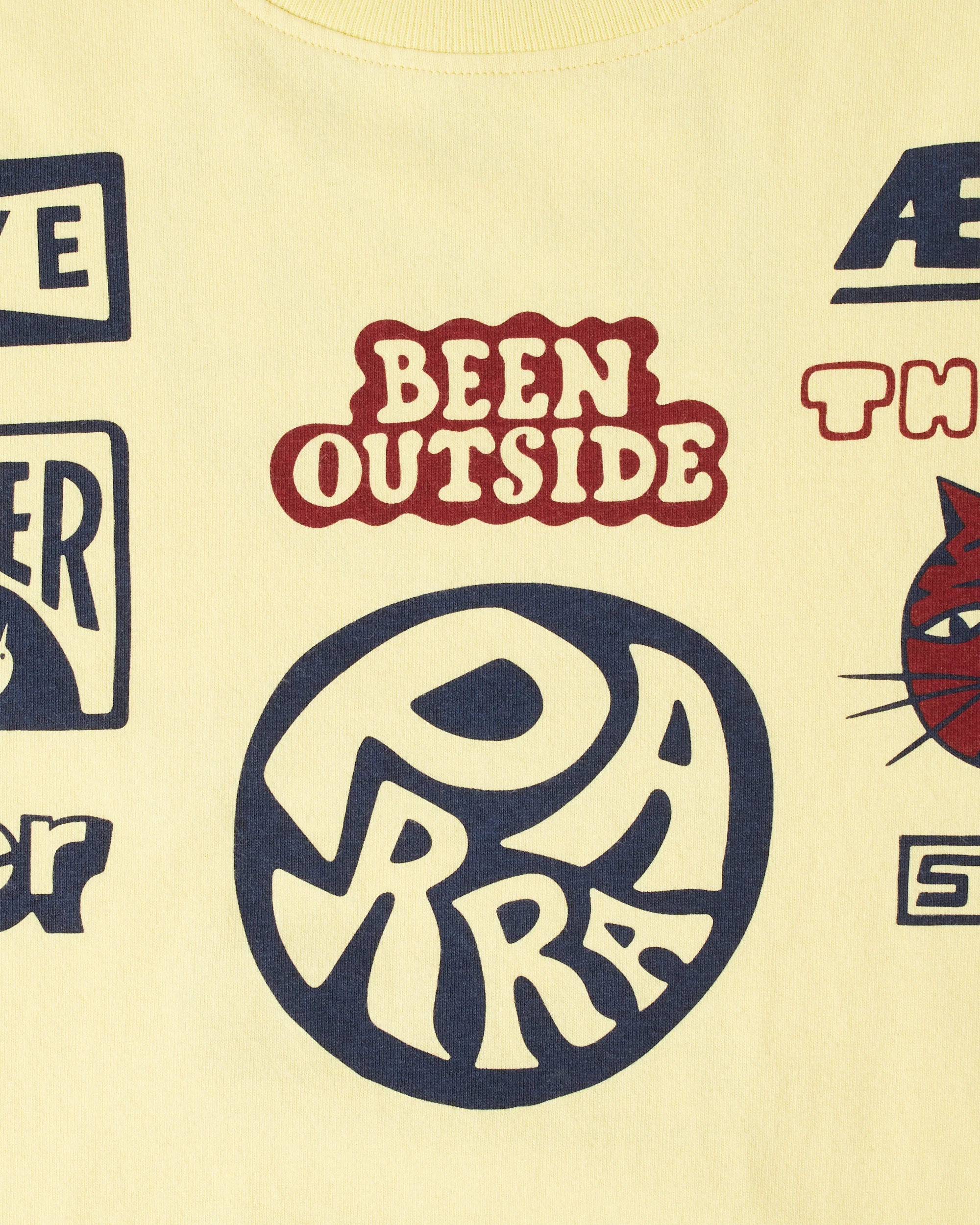 byParra Never Sinister Long Sleeve T-Shirt (Yellow) - Image 10
