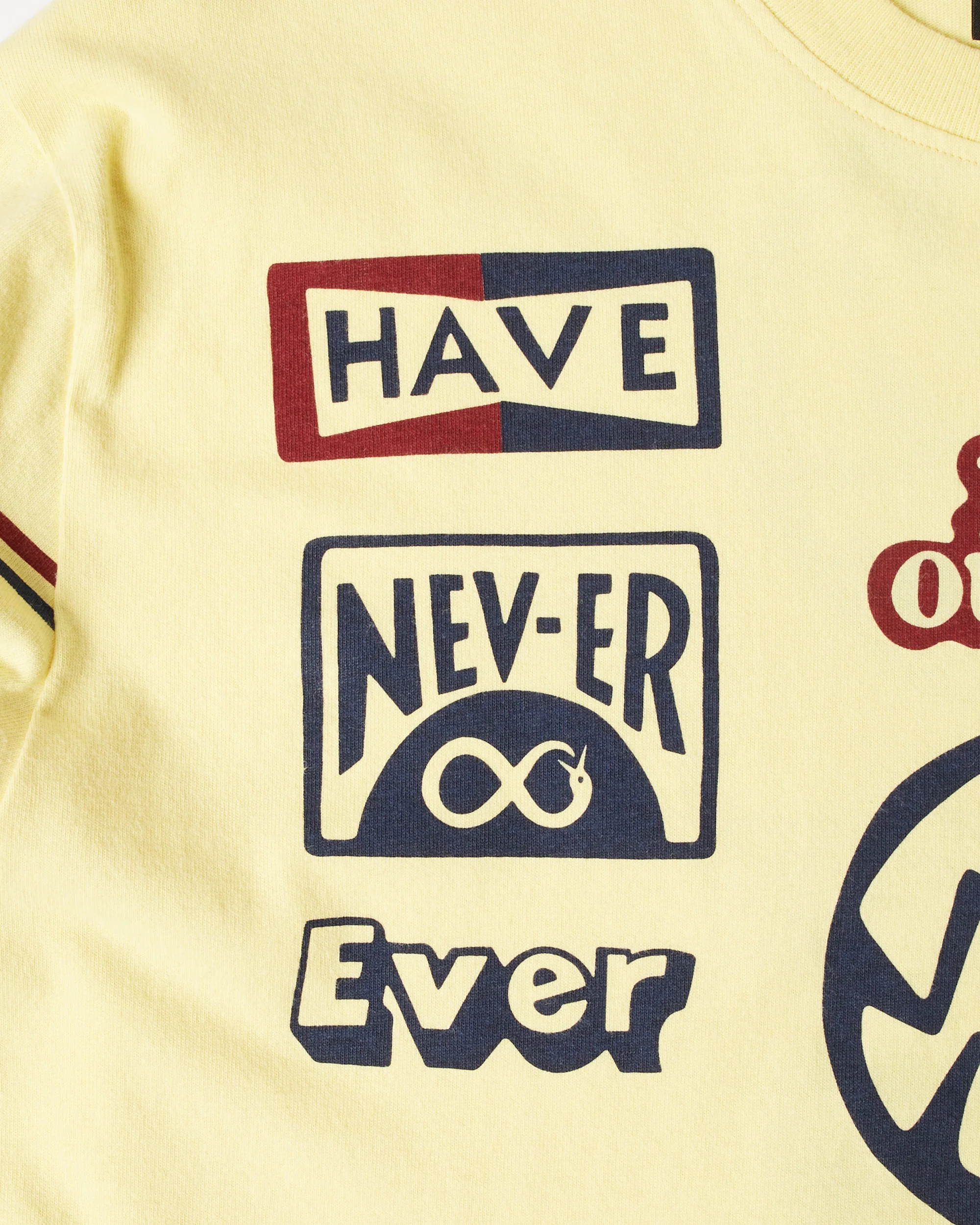 byParra Never Sinister Long Sleeve T-Shirt (Yellow) - Image 11