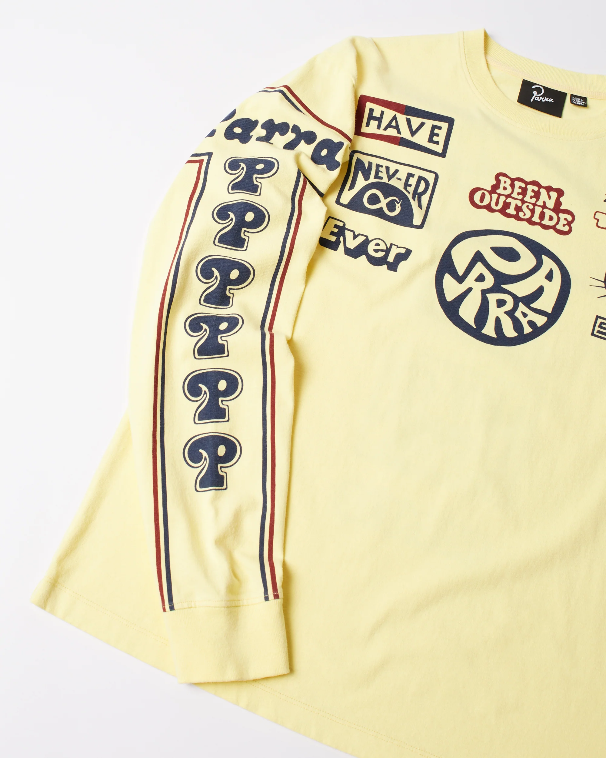 byParra Never Sinister Long Sleeve T-Shirt (Yellow) - Image 7