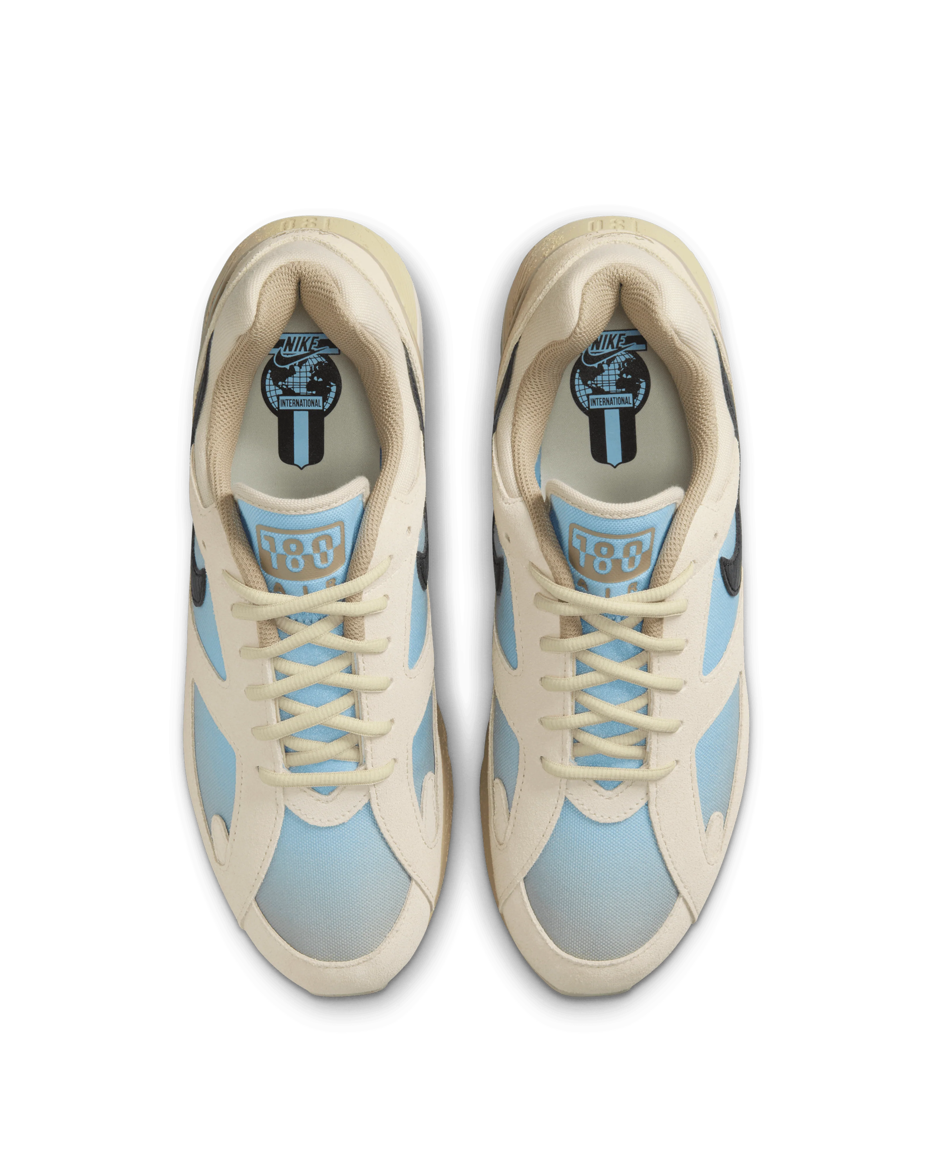 Nike Air 180 (LT Khali/Black-Team Gold-Psychic Blue) - Image 6