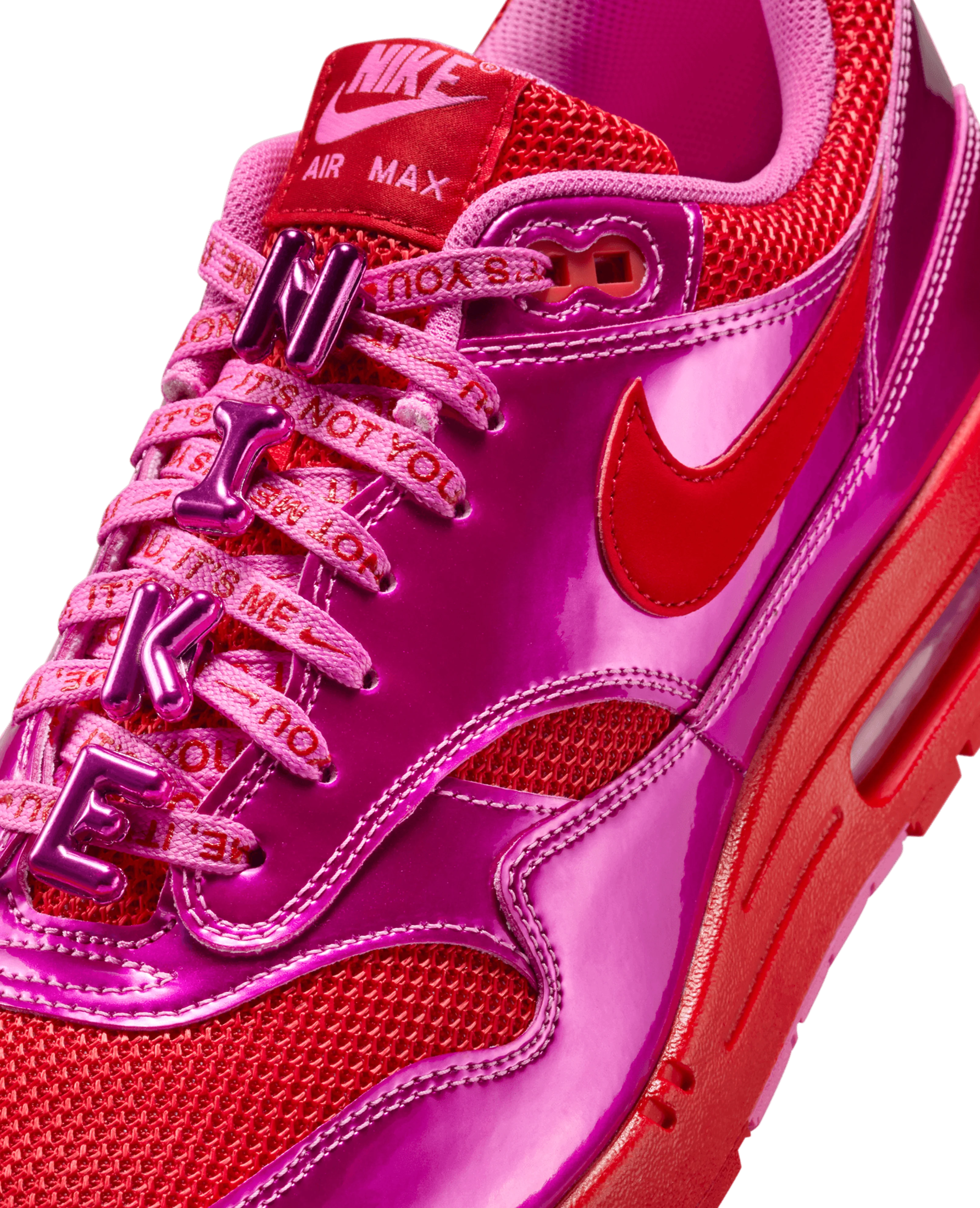 Nike Air Max 1 Premium (Playful Pink/University Red-Playful Pink) - Image 6