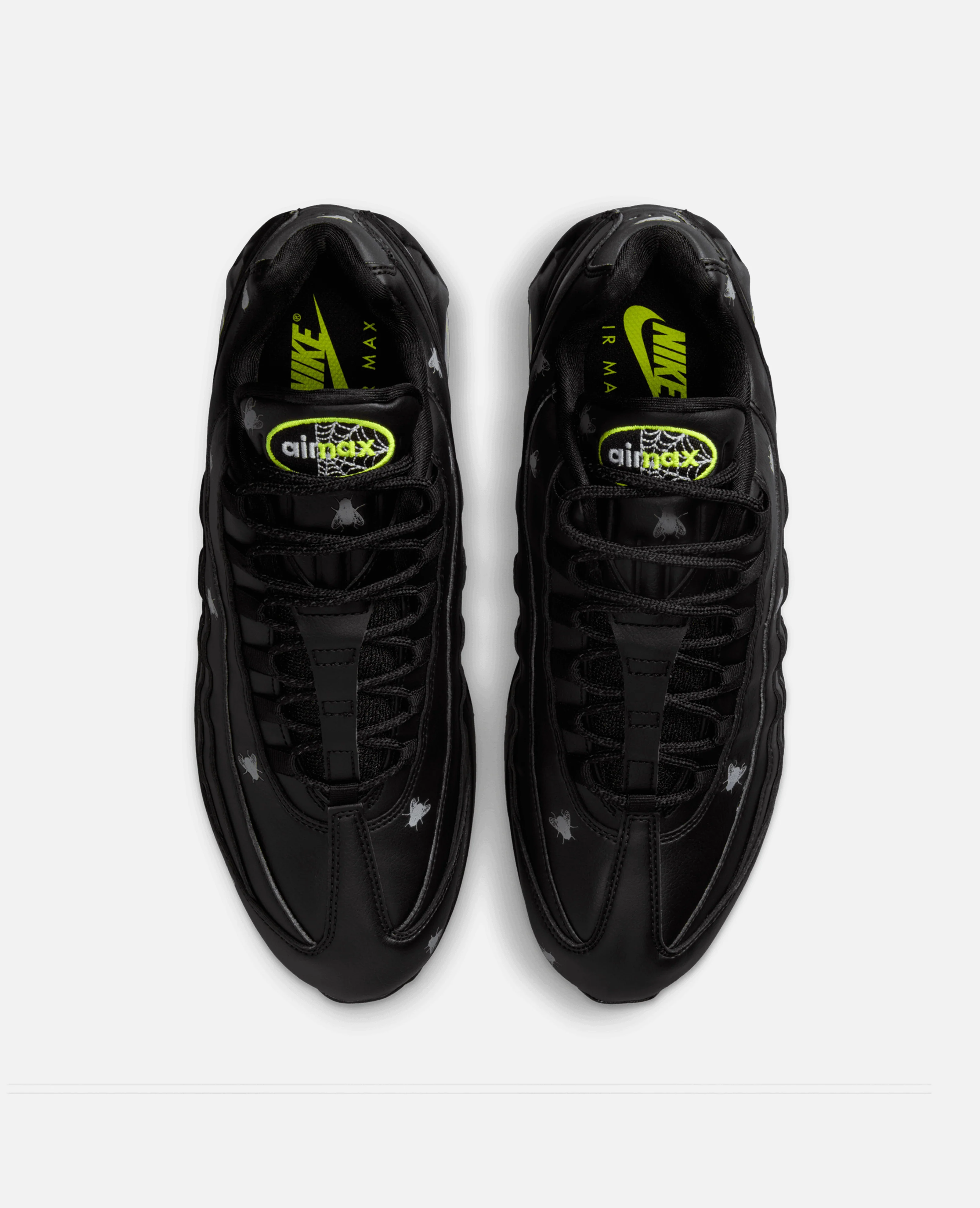 Nike Air Max 95 Premium (Black/Neon Yellow-Black-MTLC Dark Grey) - Image 5