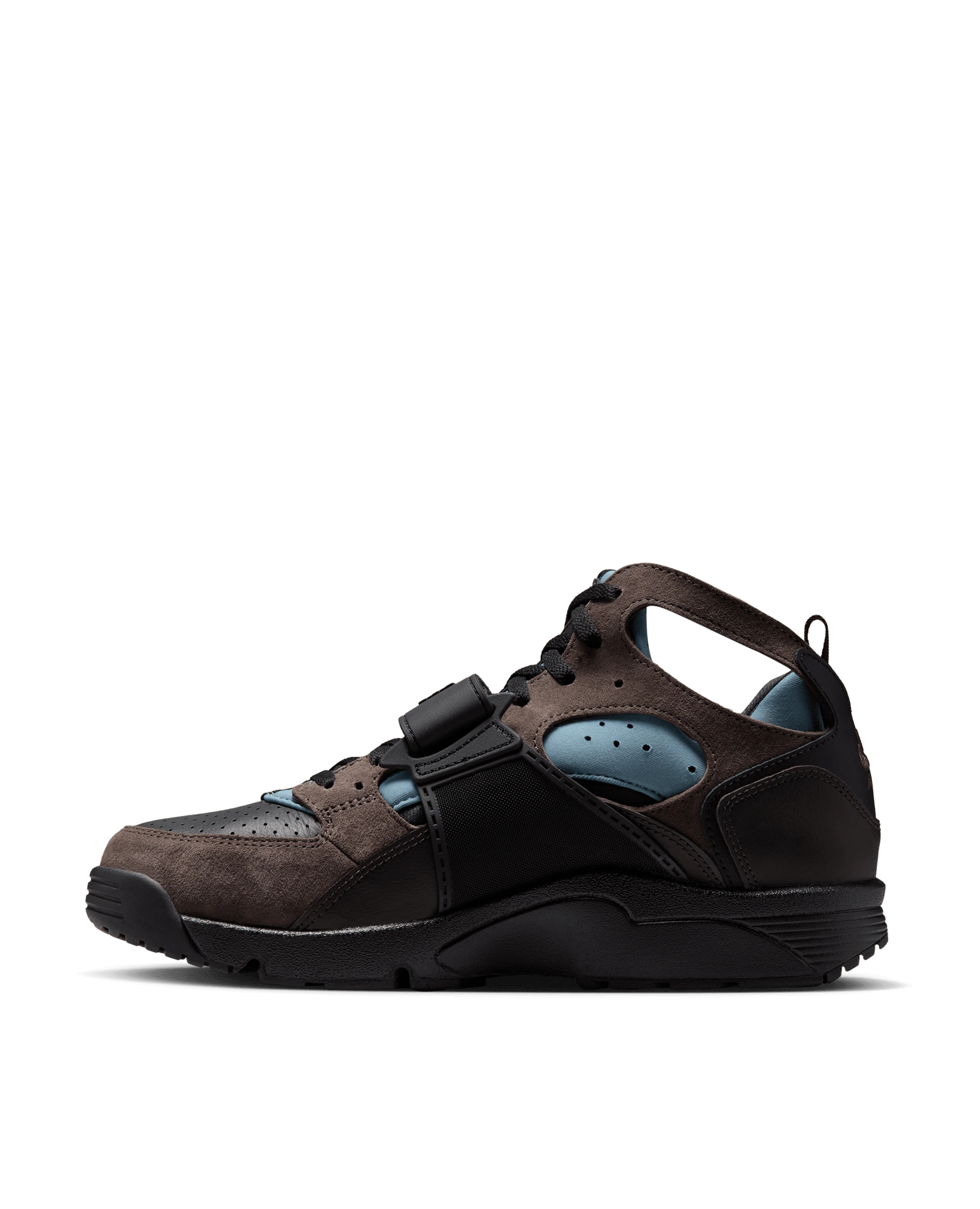 Nike Air Trainer Huarache (Black/Baroque Brown-Smokey Blue) - Image 2