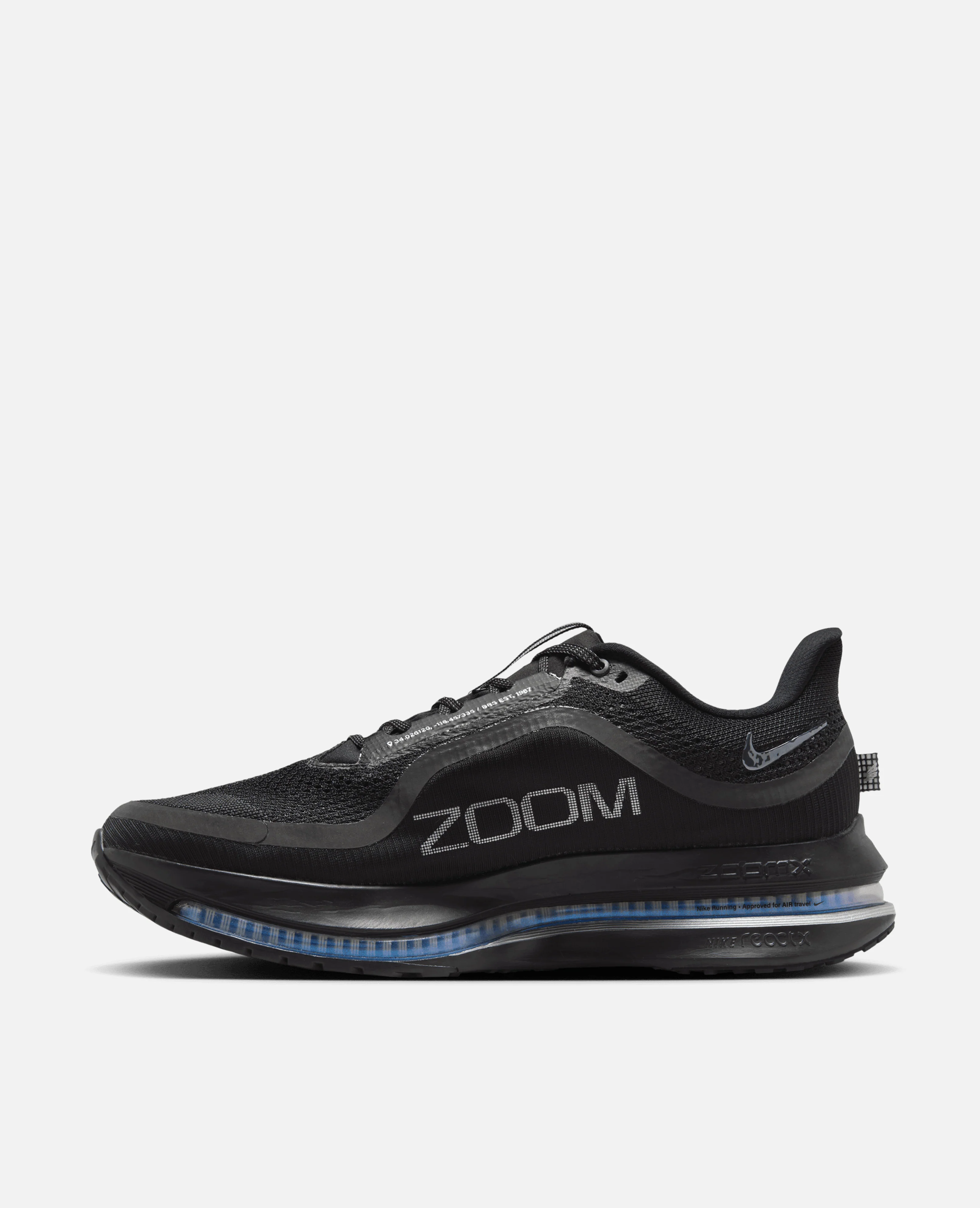 Nike Pegasus Premium (Black/Black-Metalic Silver) - Image 3