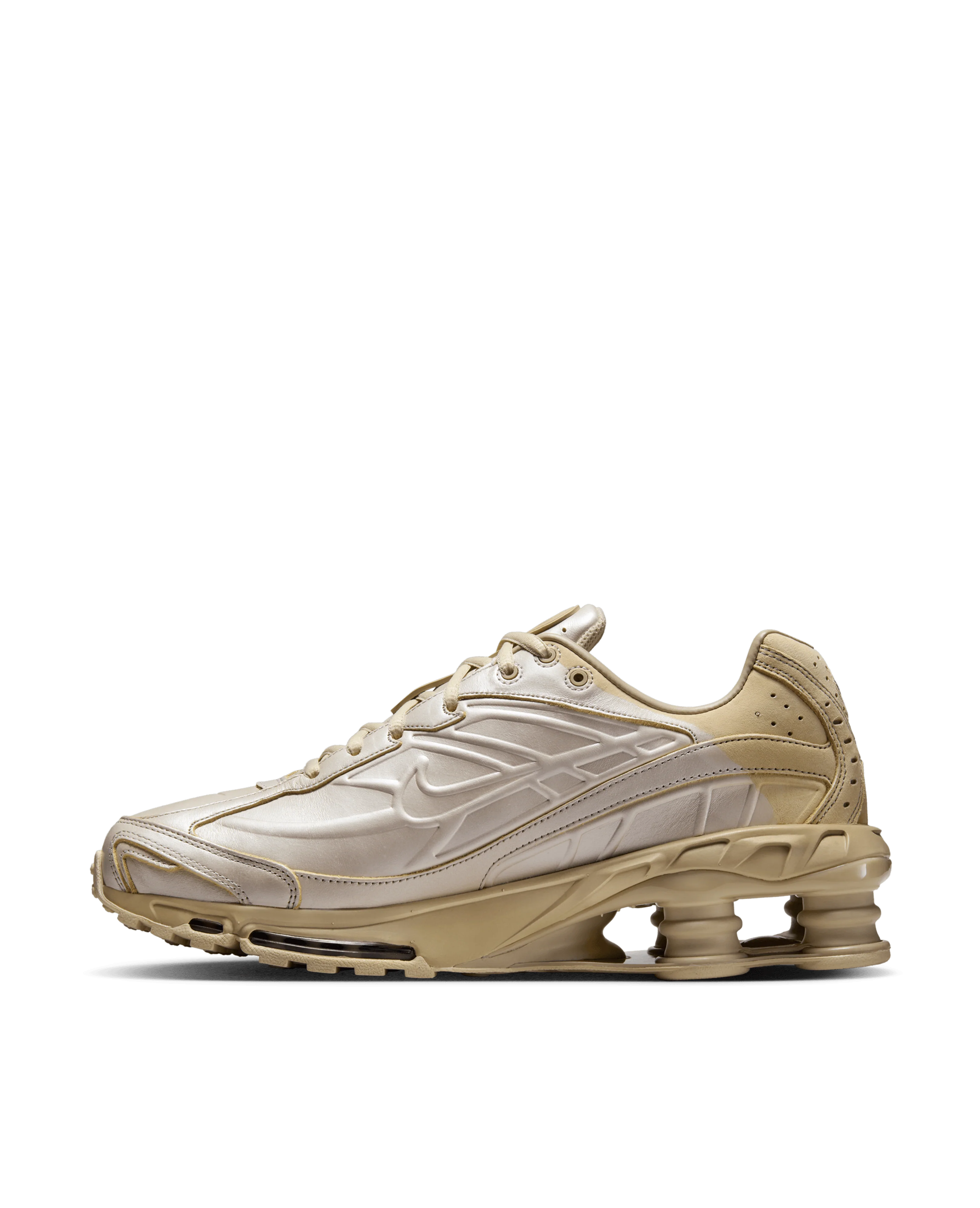 Nike Shox Ride 2 PRM (Metalic Silver/LT Khaki-Desert Khaki) - Image 3