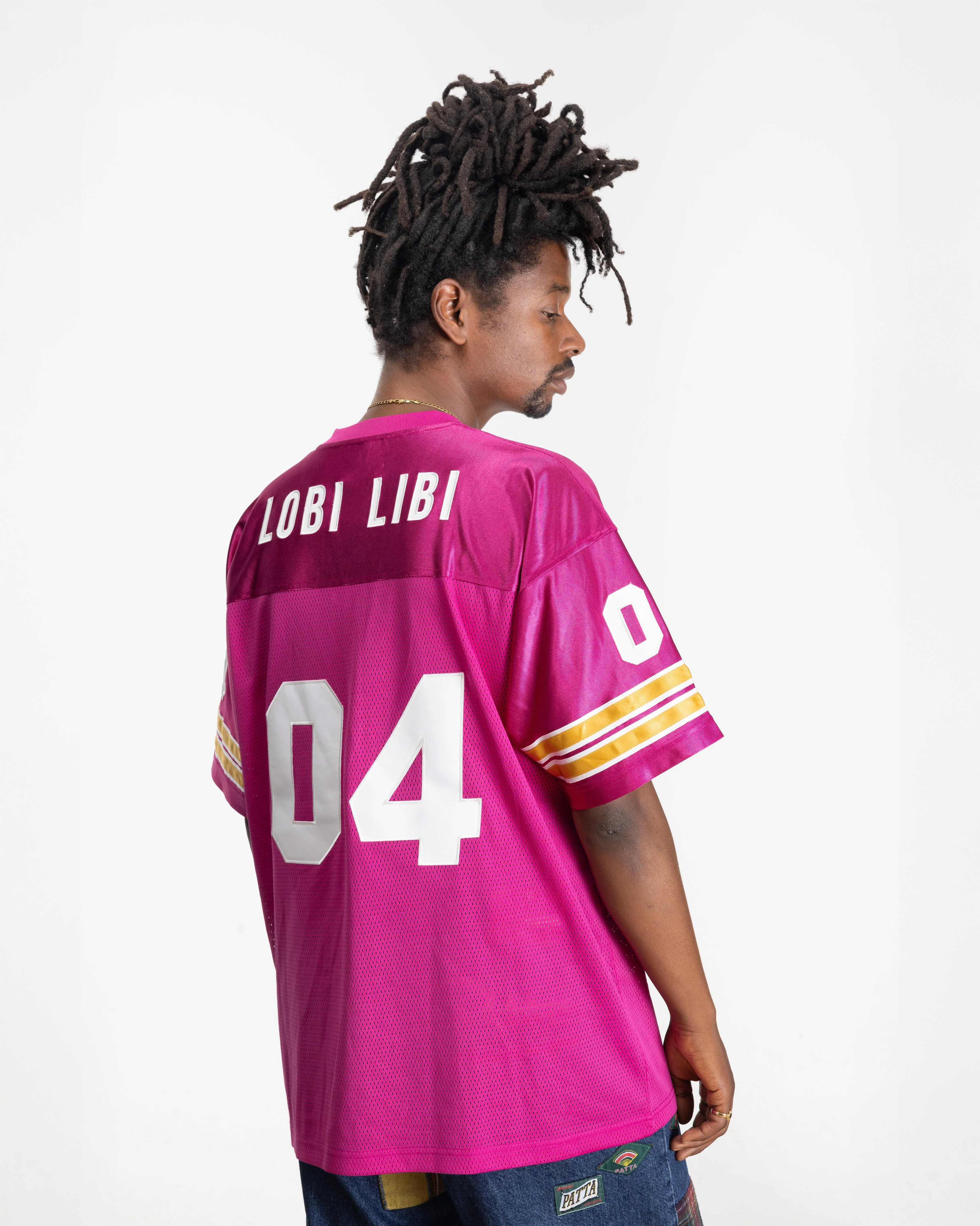 Patta All Star Football Jersey (Fuchsia Red) - Image 3