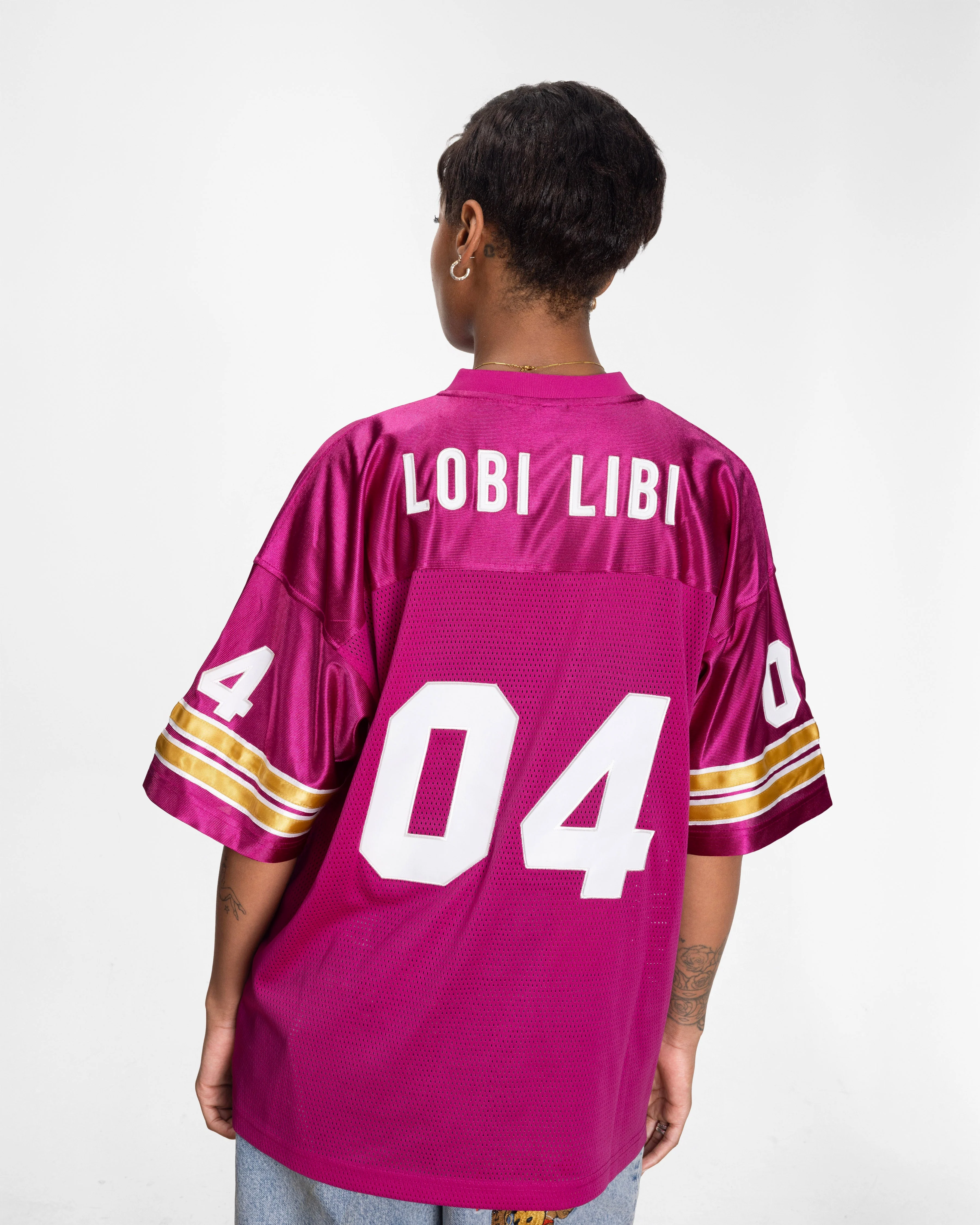 Patta All Star Football Jersey (Fuchsia Red) - Image 4