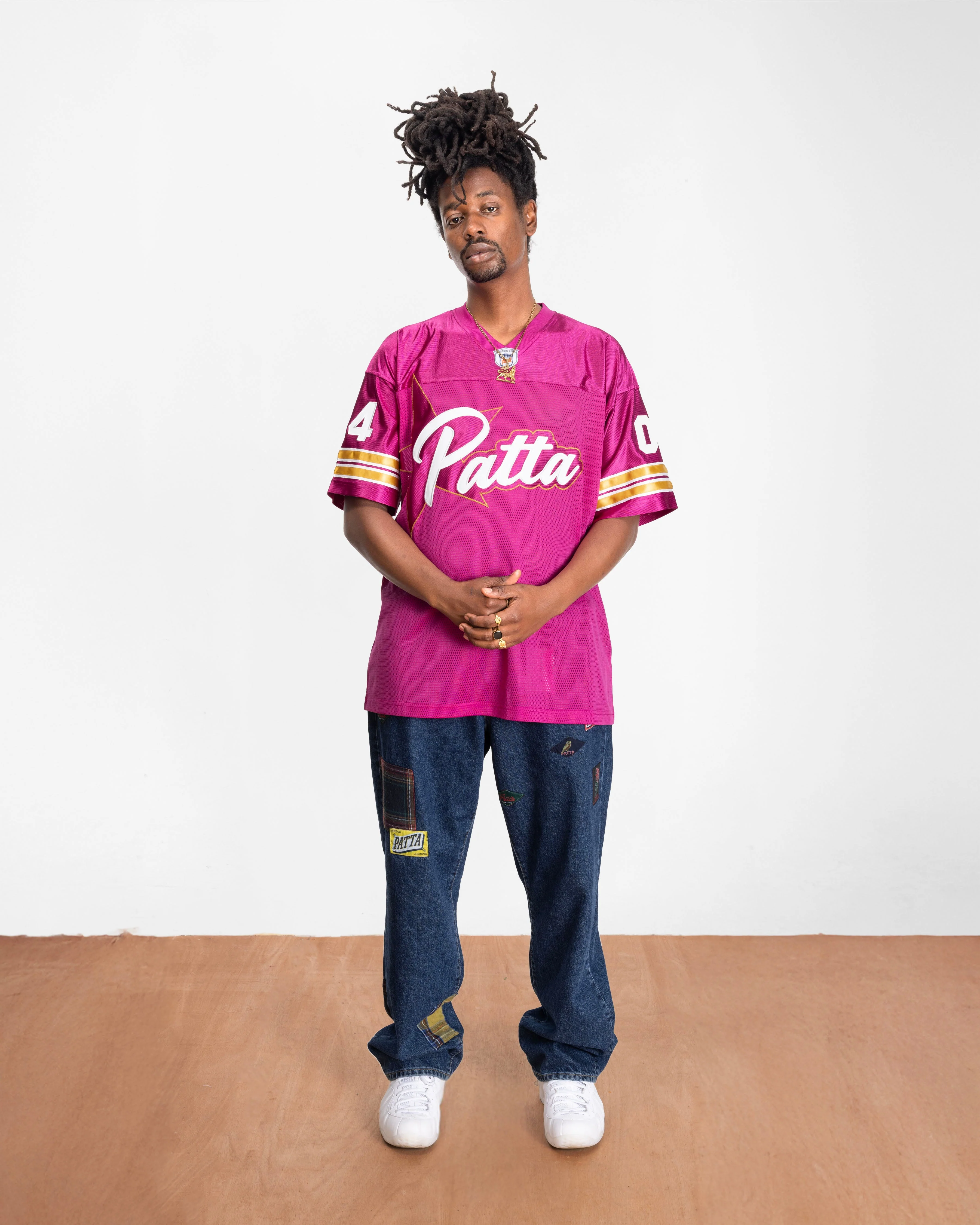 Patta All Star Football Jersey (Fuchsia Red) - Image 6
