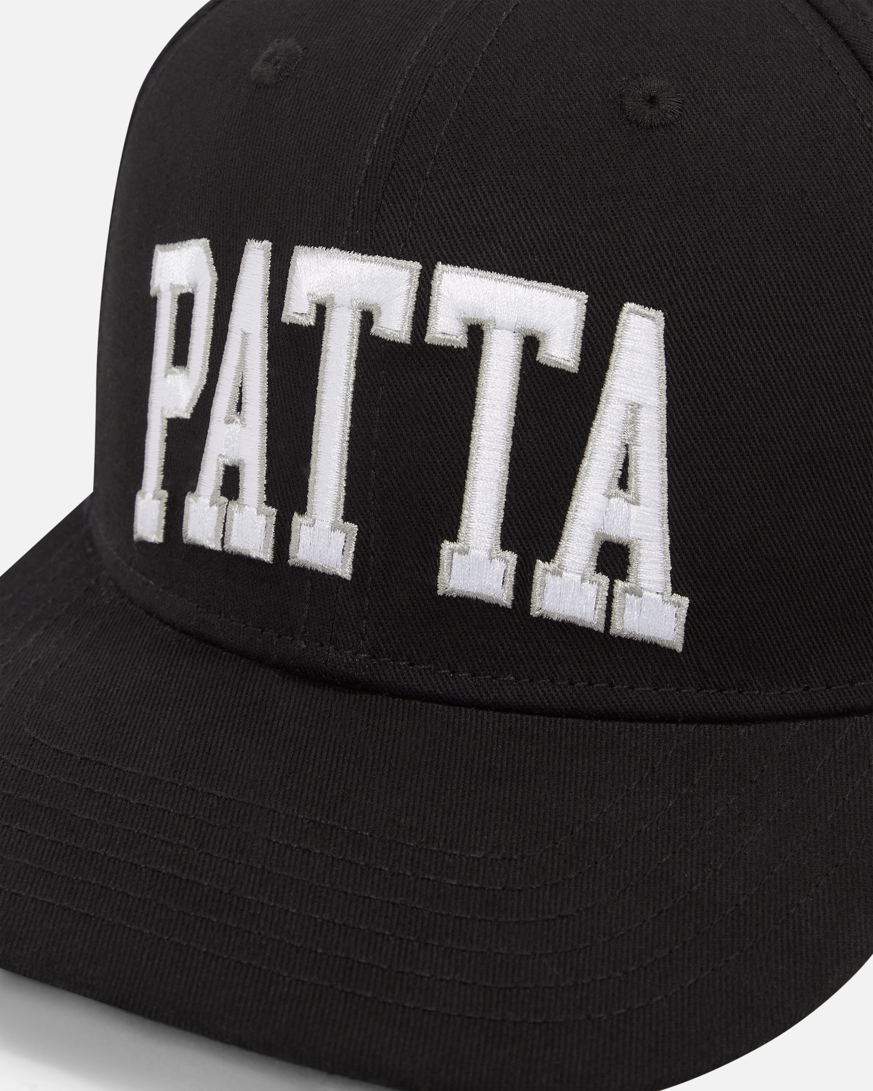 Patta Arc logo Snapback Cap (Black/Blue (Black) - Image 4