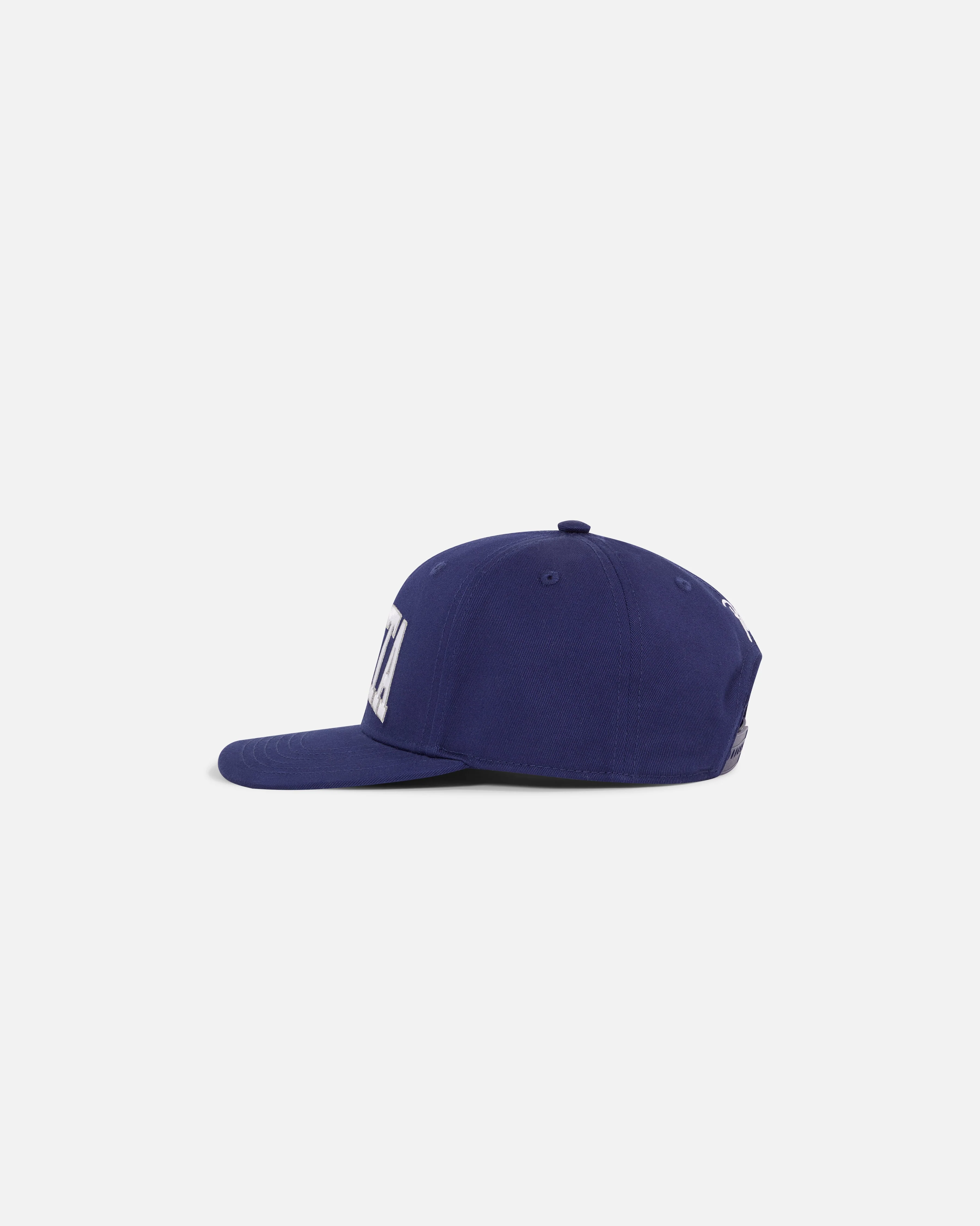 Patta Arc logo Snapback Cap (Black/Estate Blue (Estate Blue) - Image 4