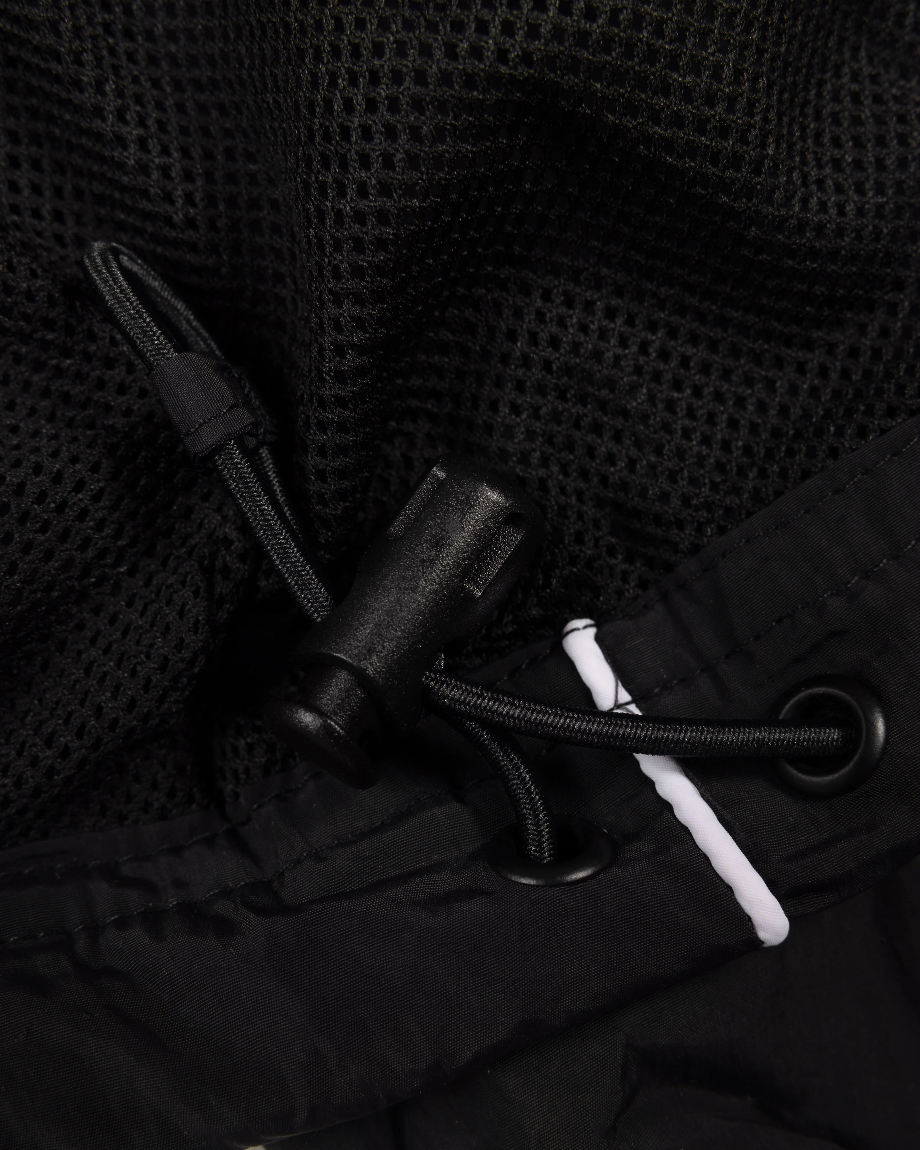 Patta Athletic Nylon Track Jacket (Black) - Image 7