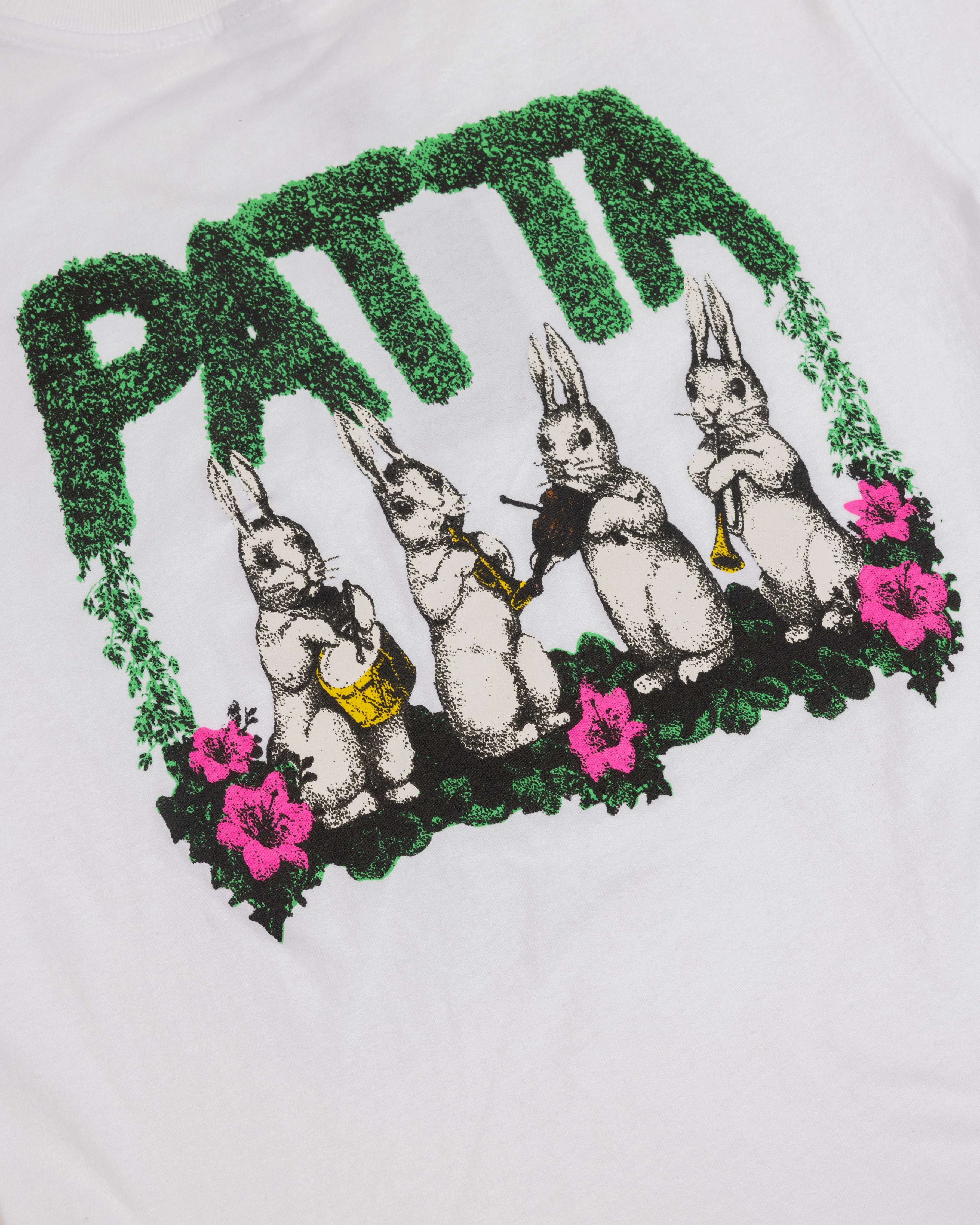 Patta Band Of Bunnies Kids T-Shirt (White) - Image 3