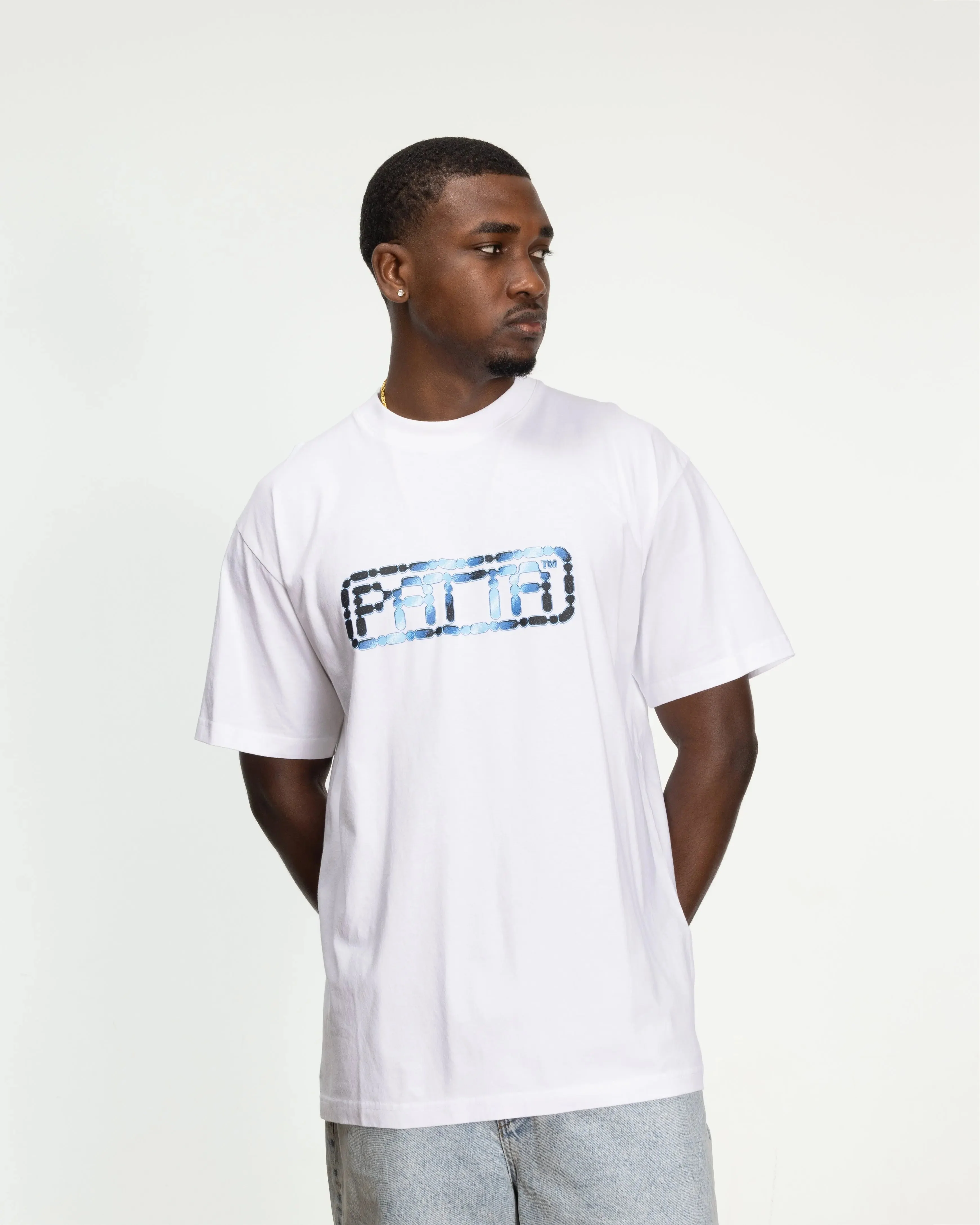 Patta Bike Chain T-Shirt (White) - Image 3