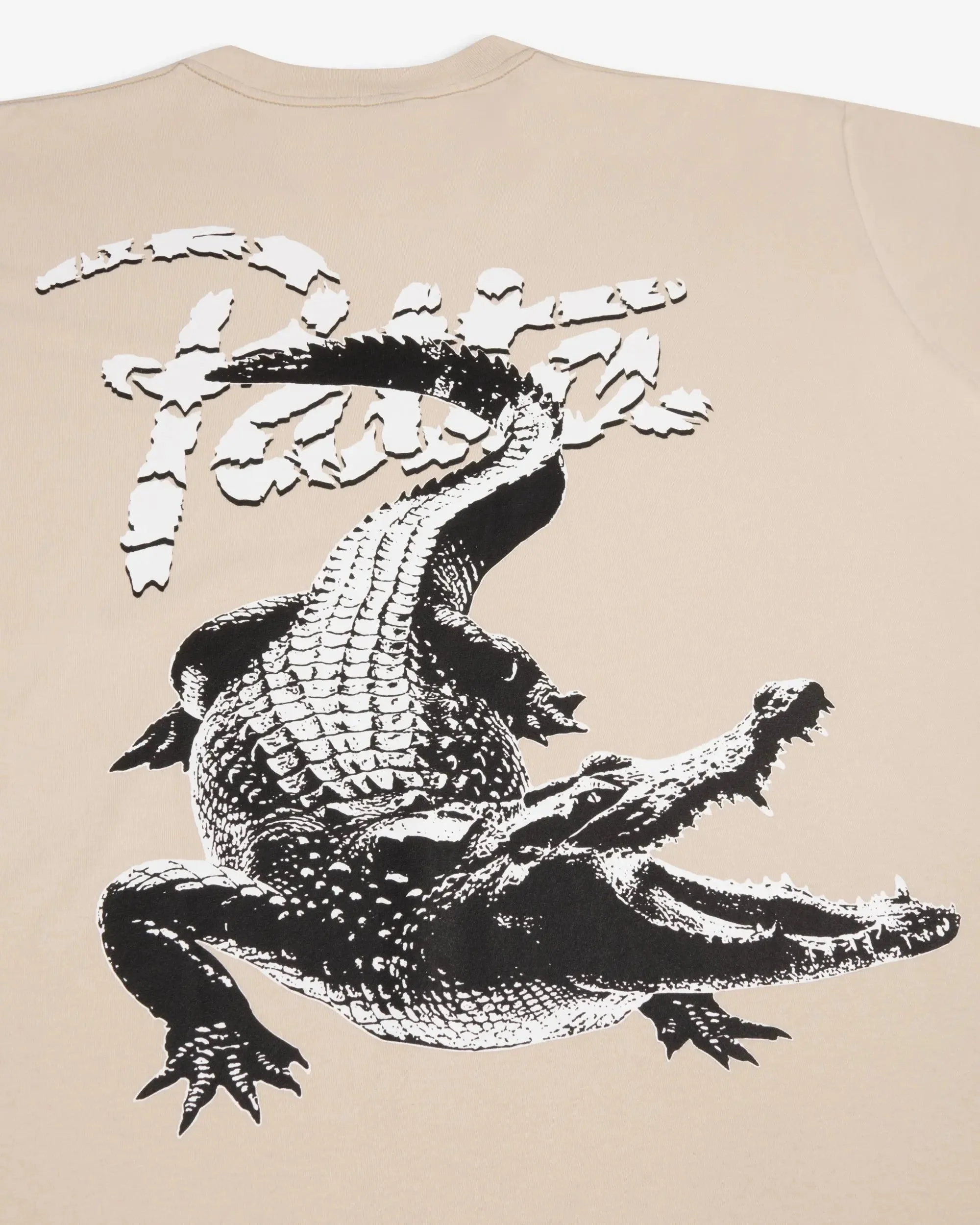 Patta Croco T-shirt (Oatmeal) - Image 6