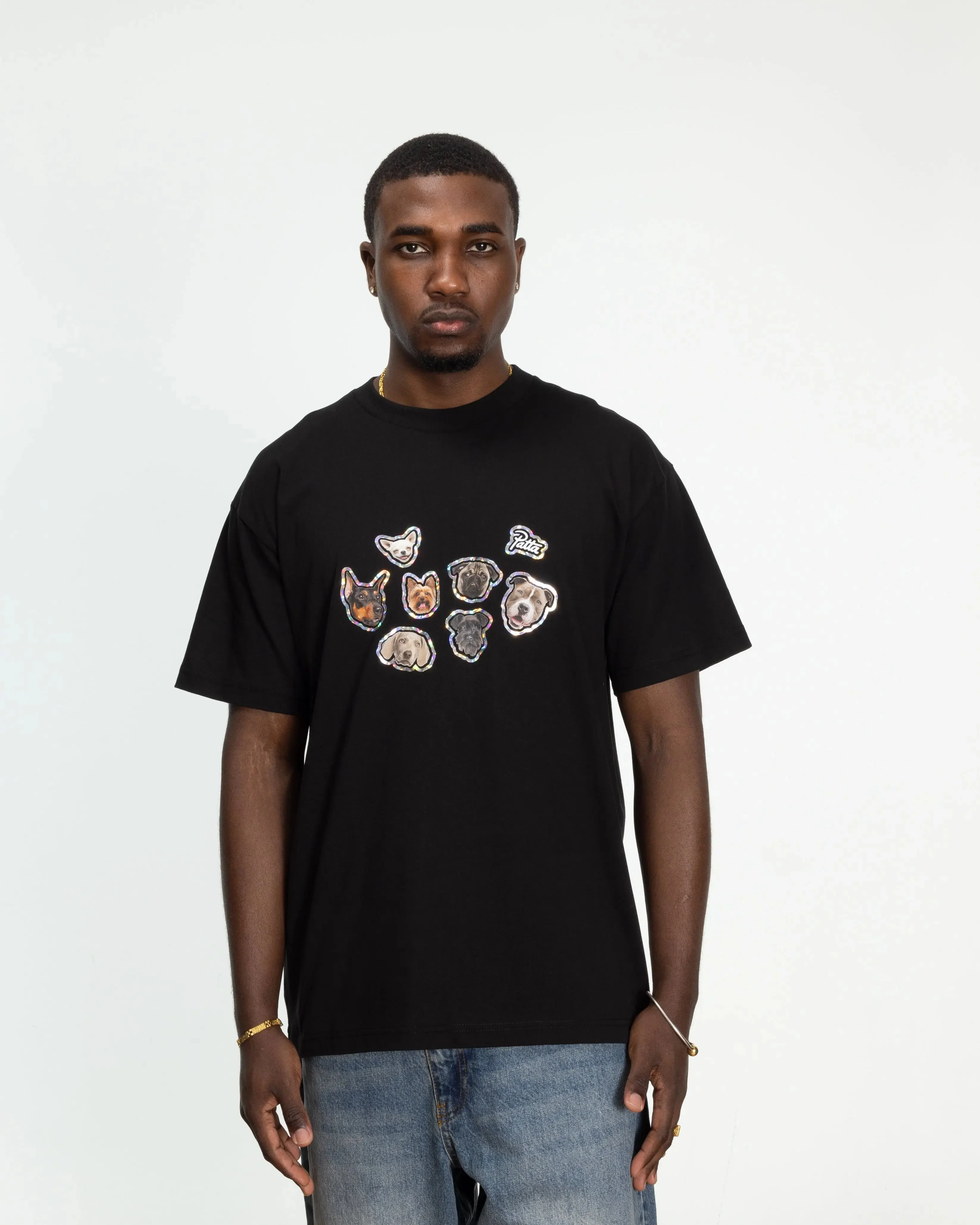 Patta Dogs T-Shirt (Black) - Image 3