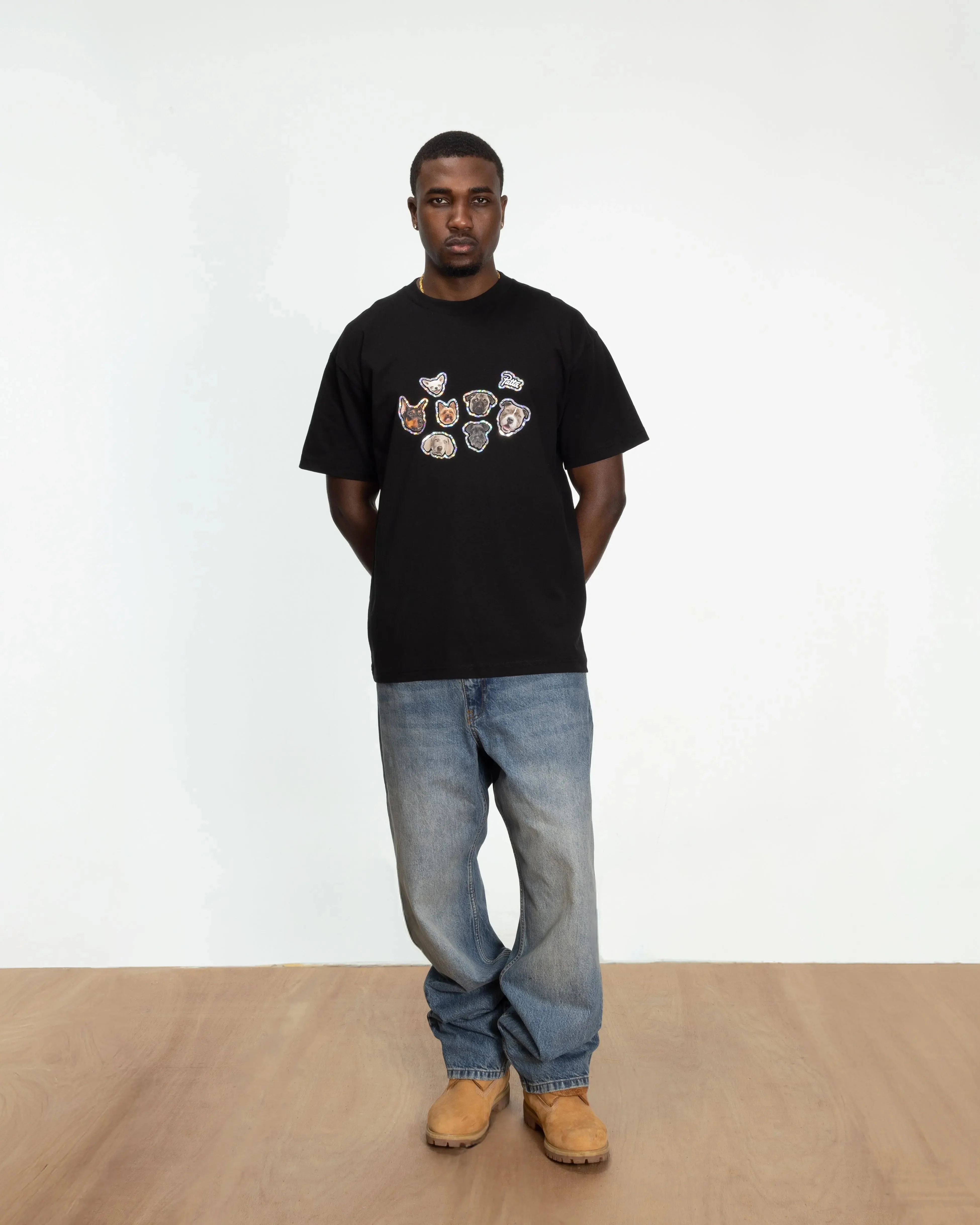 Patta Dogs T-Shirt (Black) - Image 4