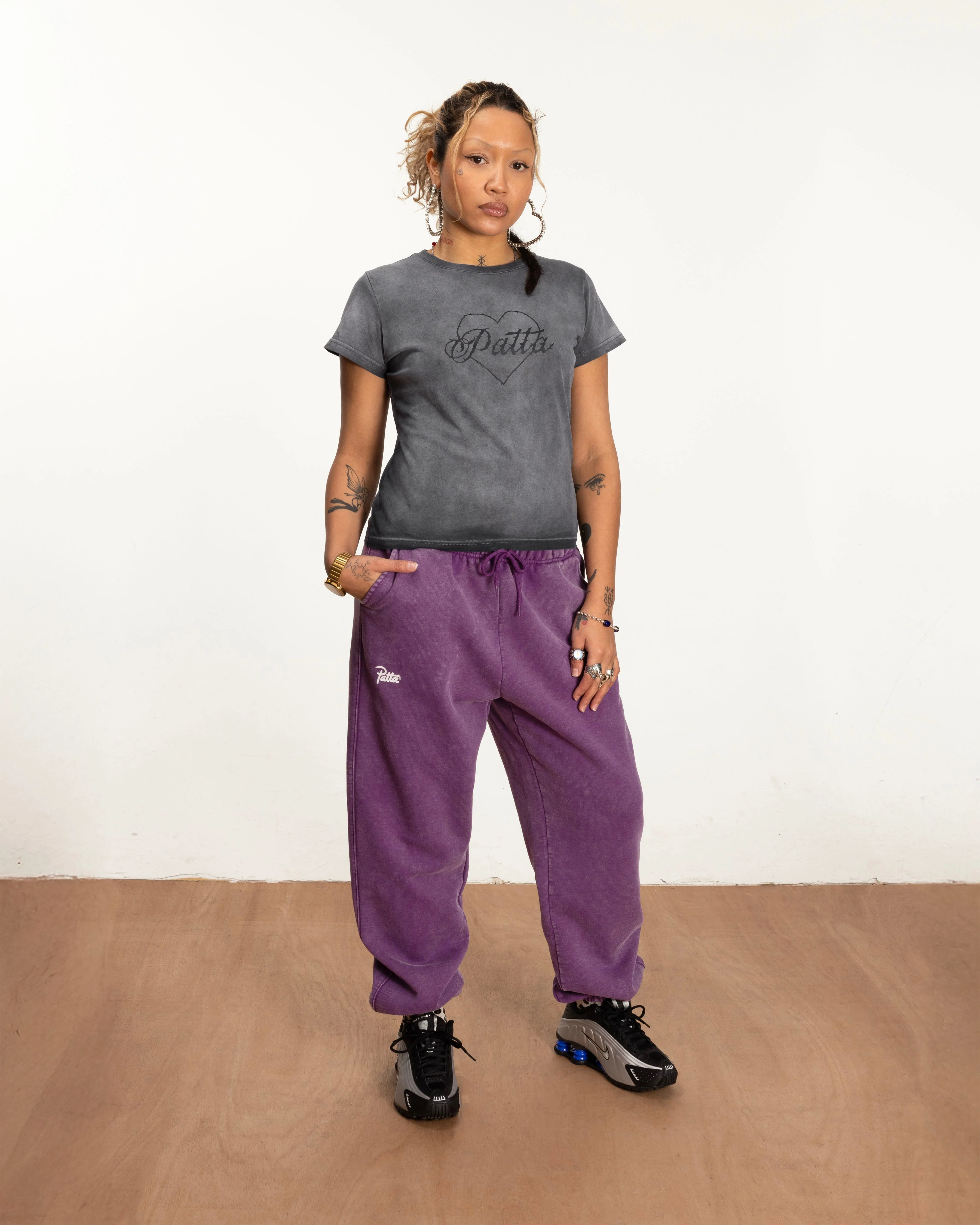 Patta Femme Spray Soft T-Shirt (Nimbus Cloud) - Image 4
