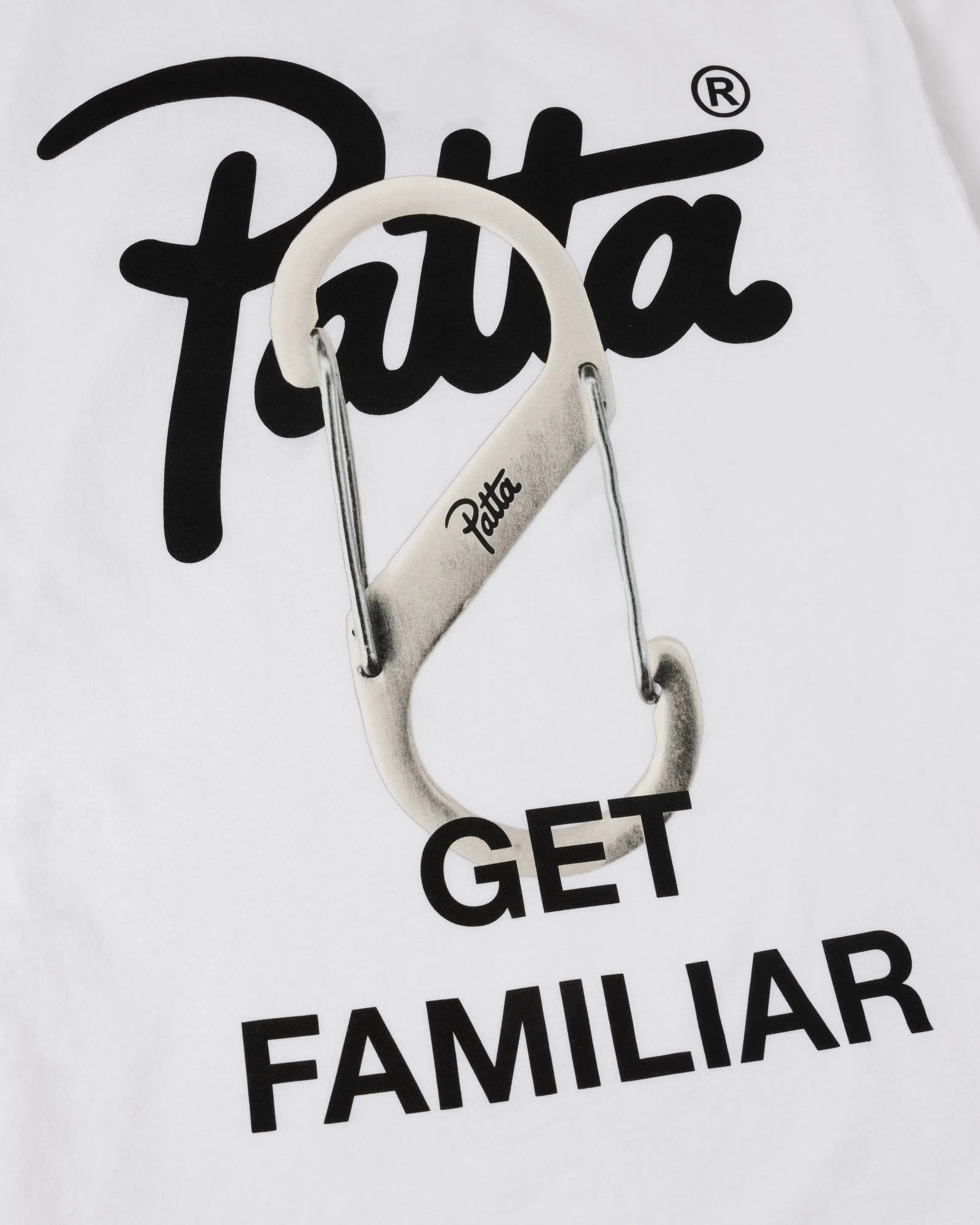 Patta Get Familiar T-Shirt White - Image 6