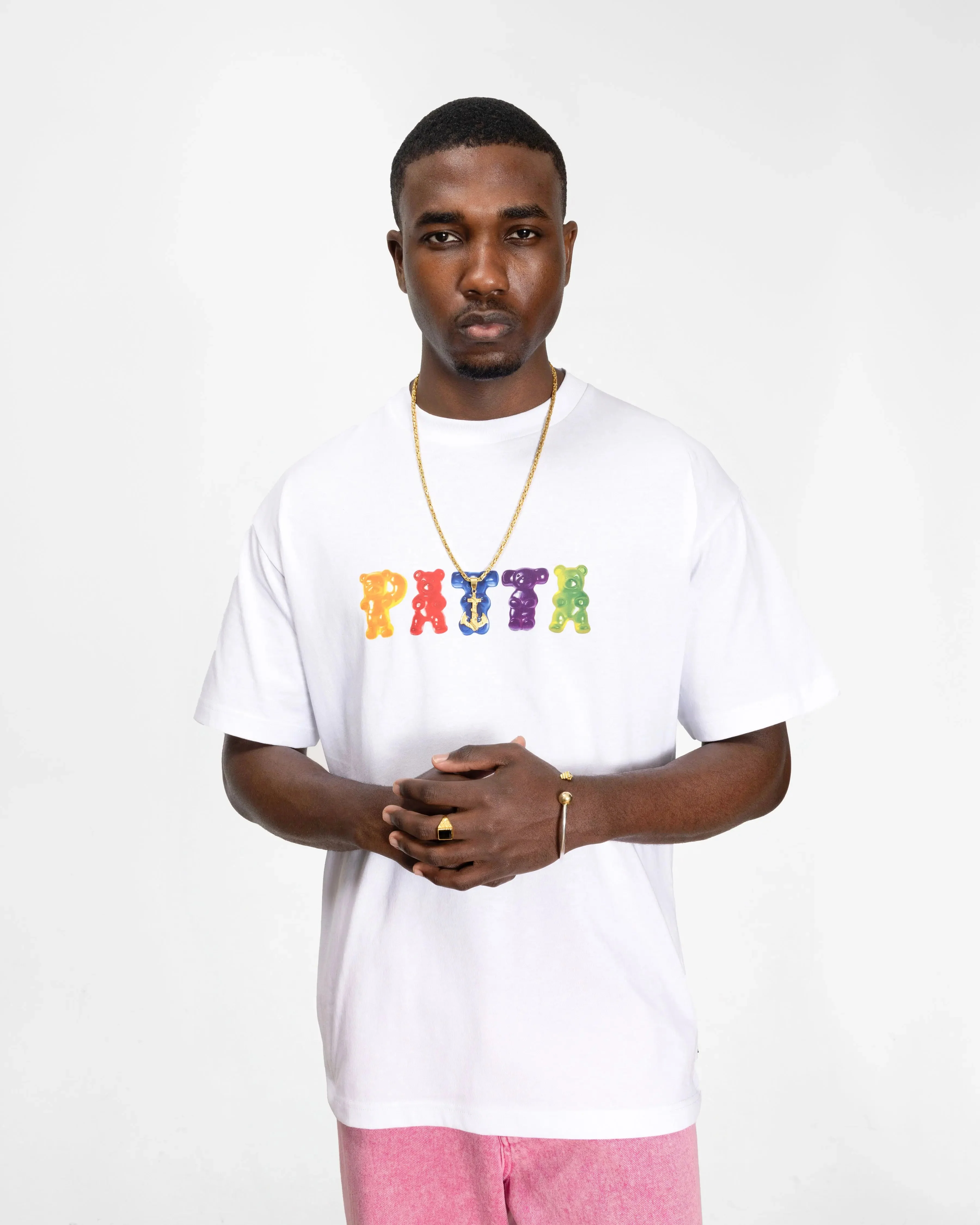Patta Gummi T-Shirt (White) - Image 3