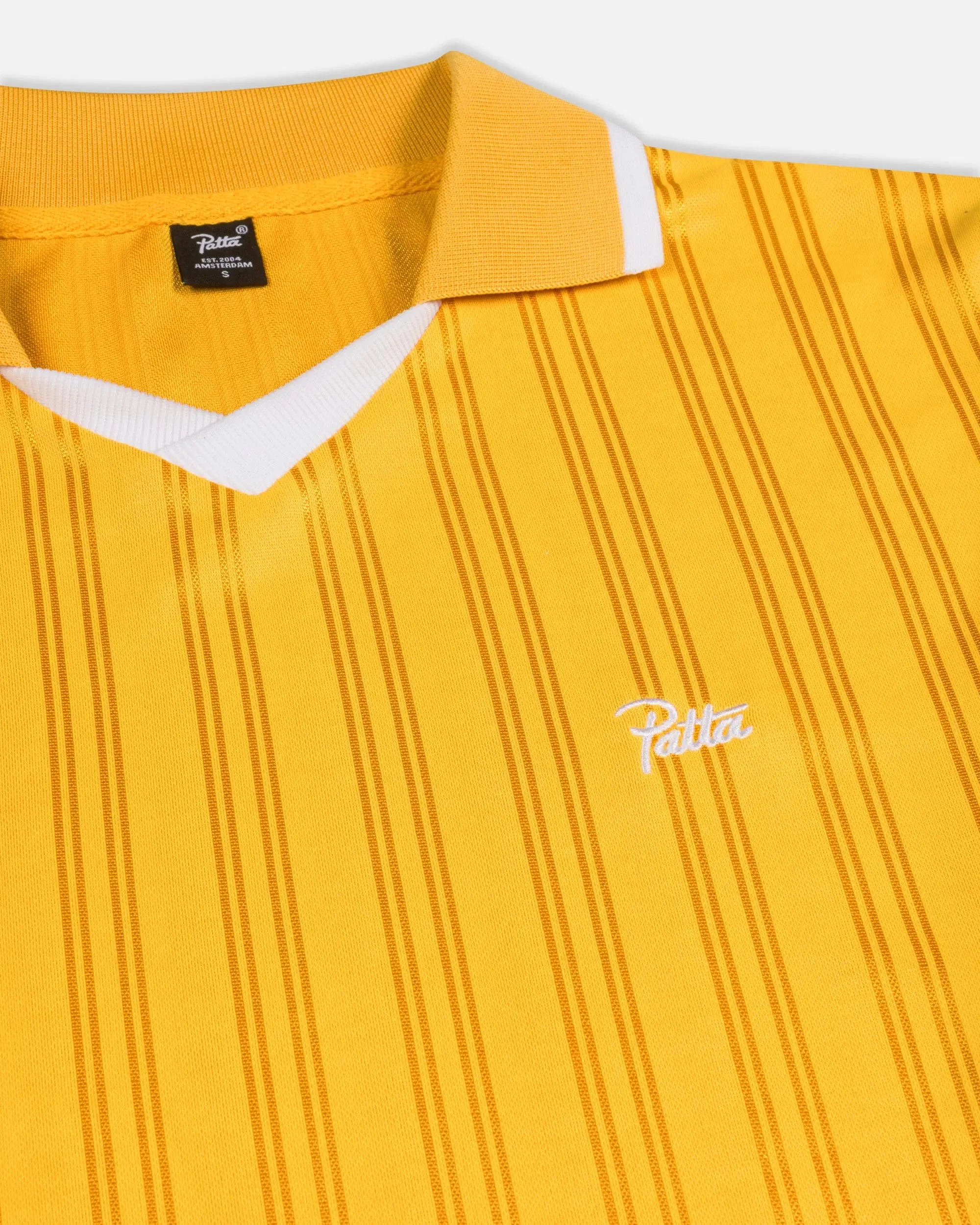 Patta Jacquard Striped Long Sleeve Jersey (Golden Rod) - Image 5