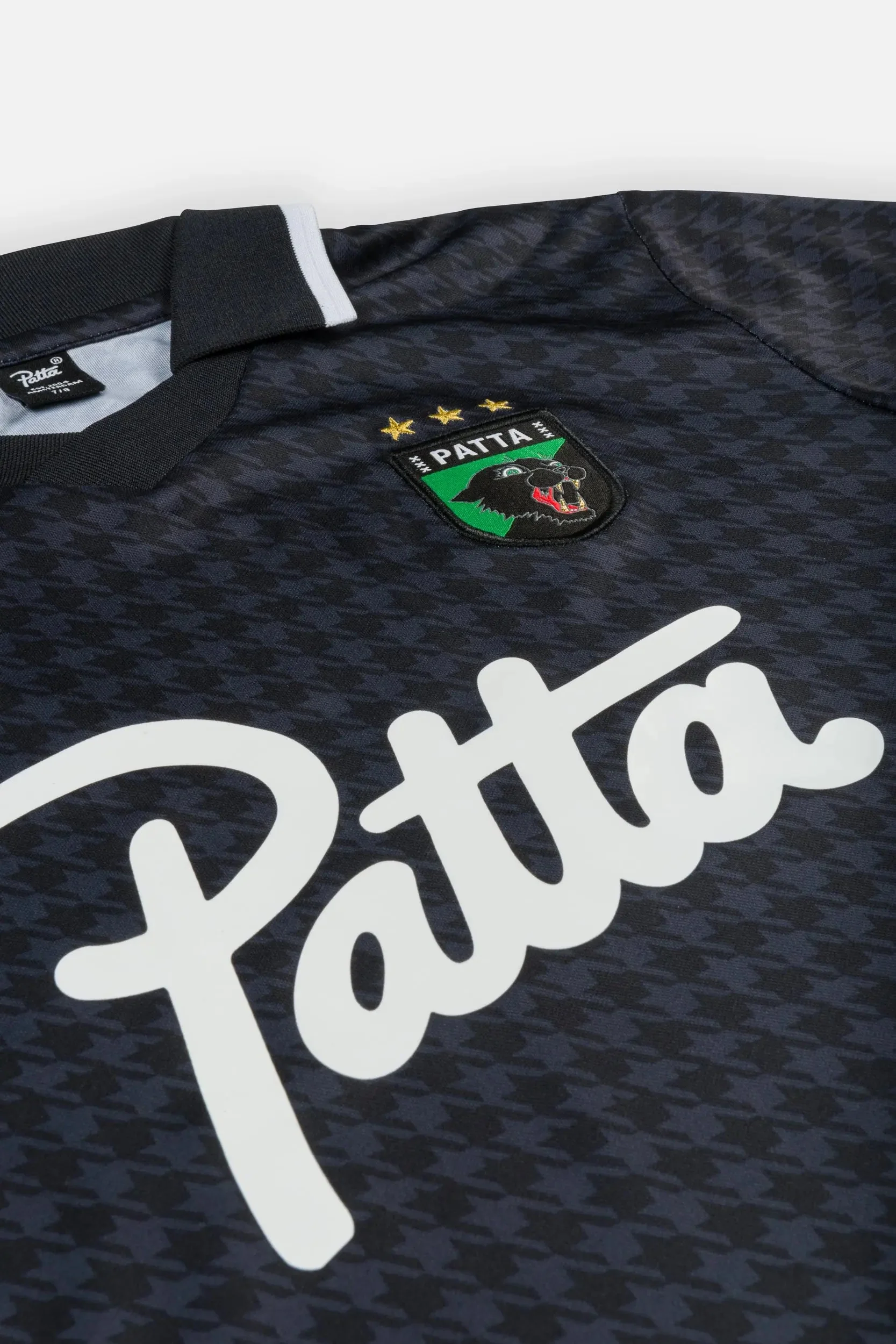 Patta Kids Houndstooth Football Jersey (Ombre Blue) - Image 4