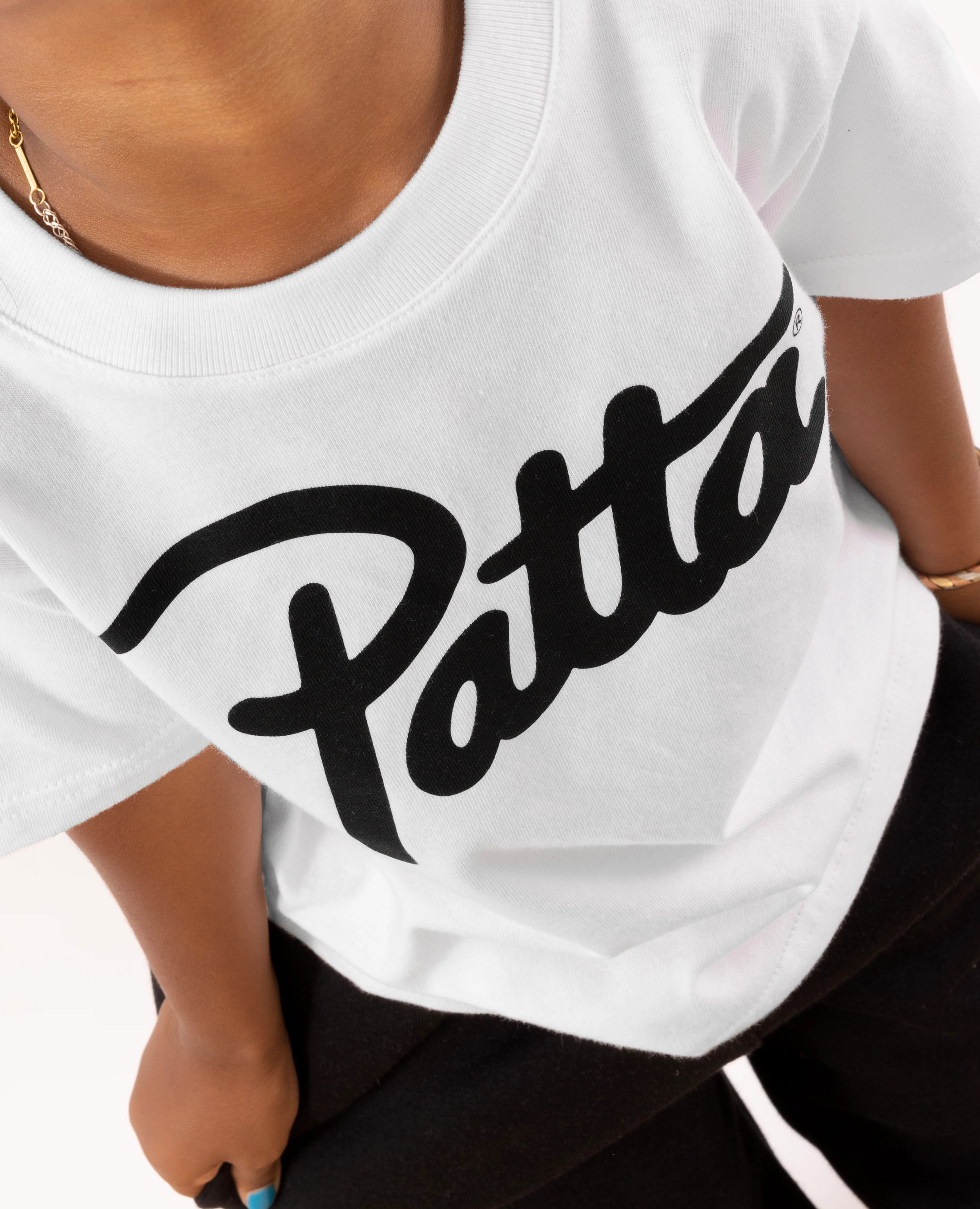 Patta Kids Script Logo T-Shirt - Image 5