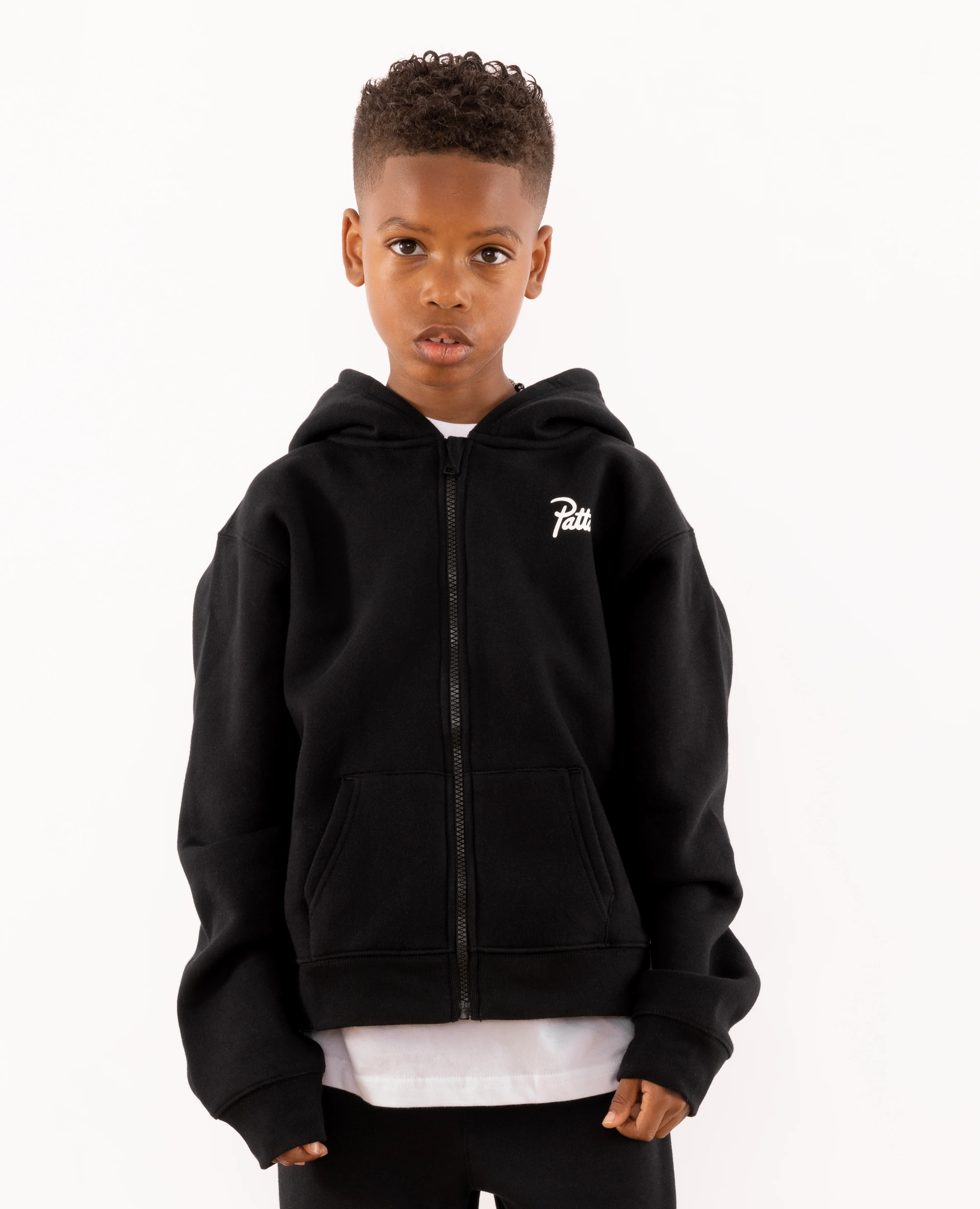 Patta Kids Zip Hooded Sweater - Image 3