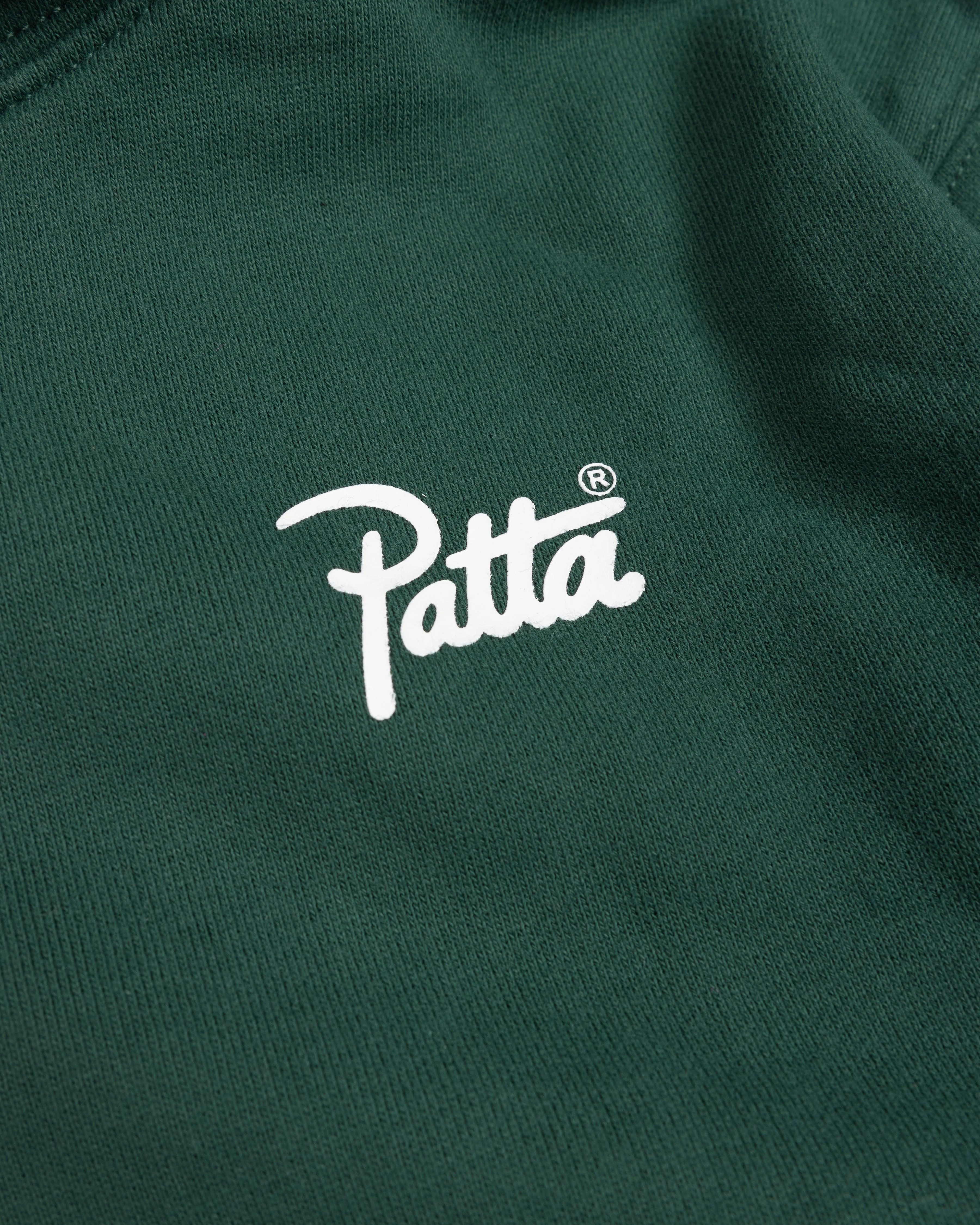 Patta Kids Zip-Up Hooded Sweater (Bistro Green) - Image 3