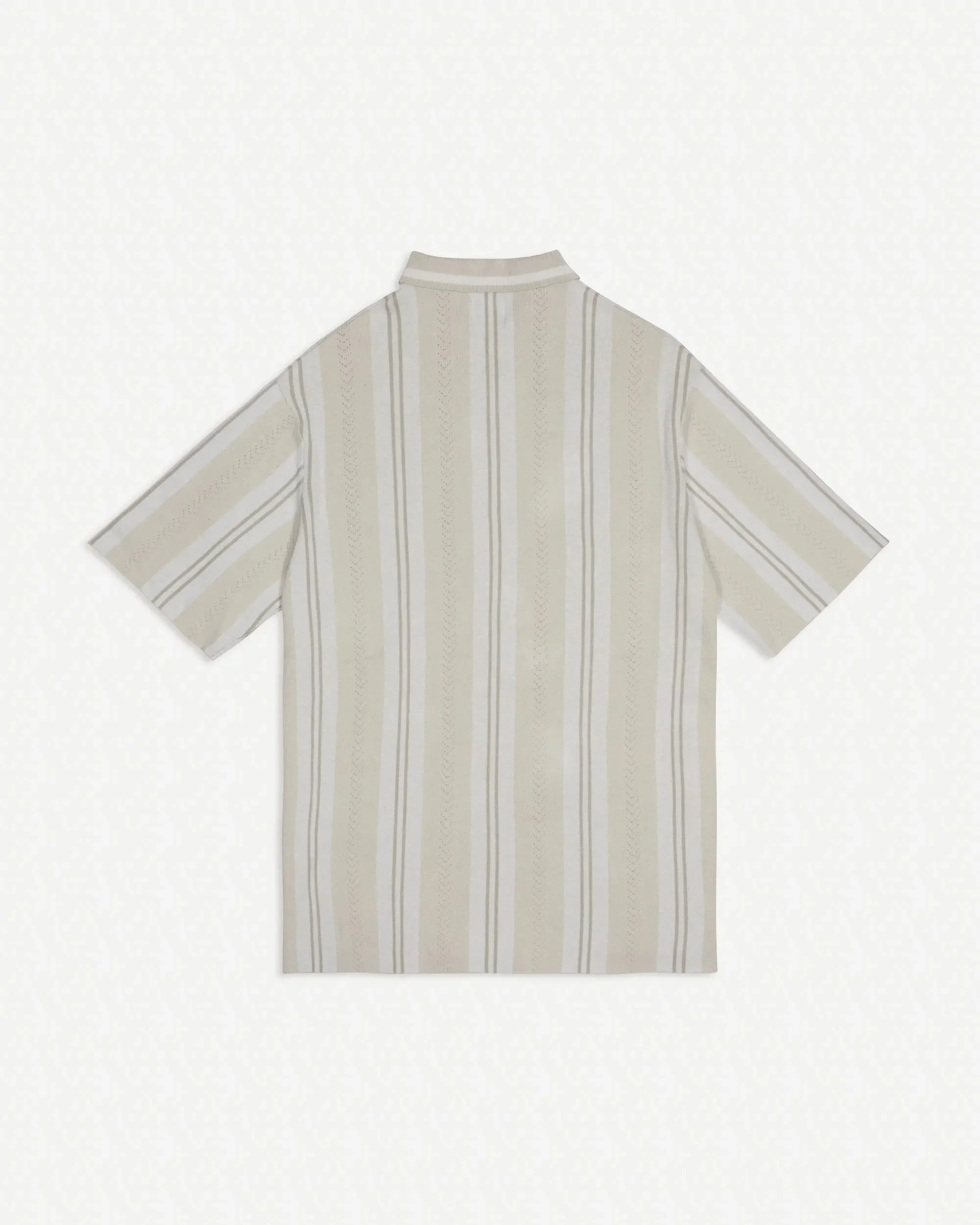 Patta Knitted Football Shirt (Oatmeal) - Image 2