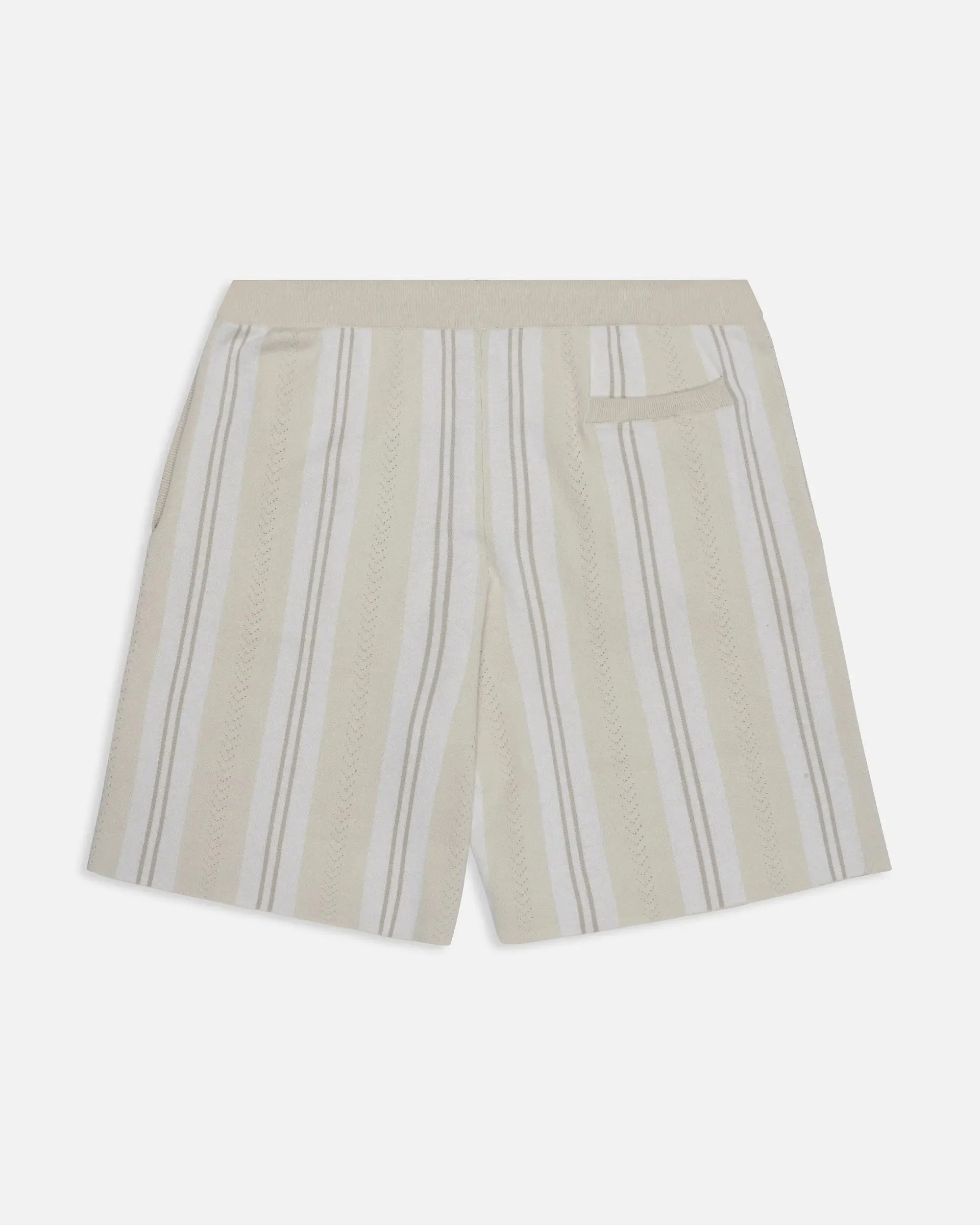 Patta Knitted Football Shorts (Oatmeal) - Image 2