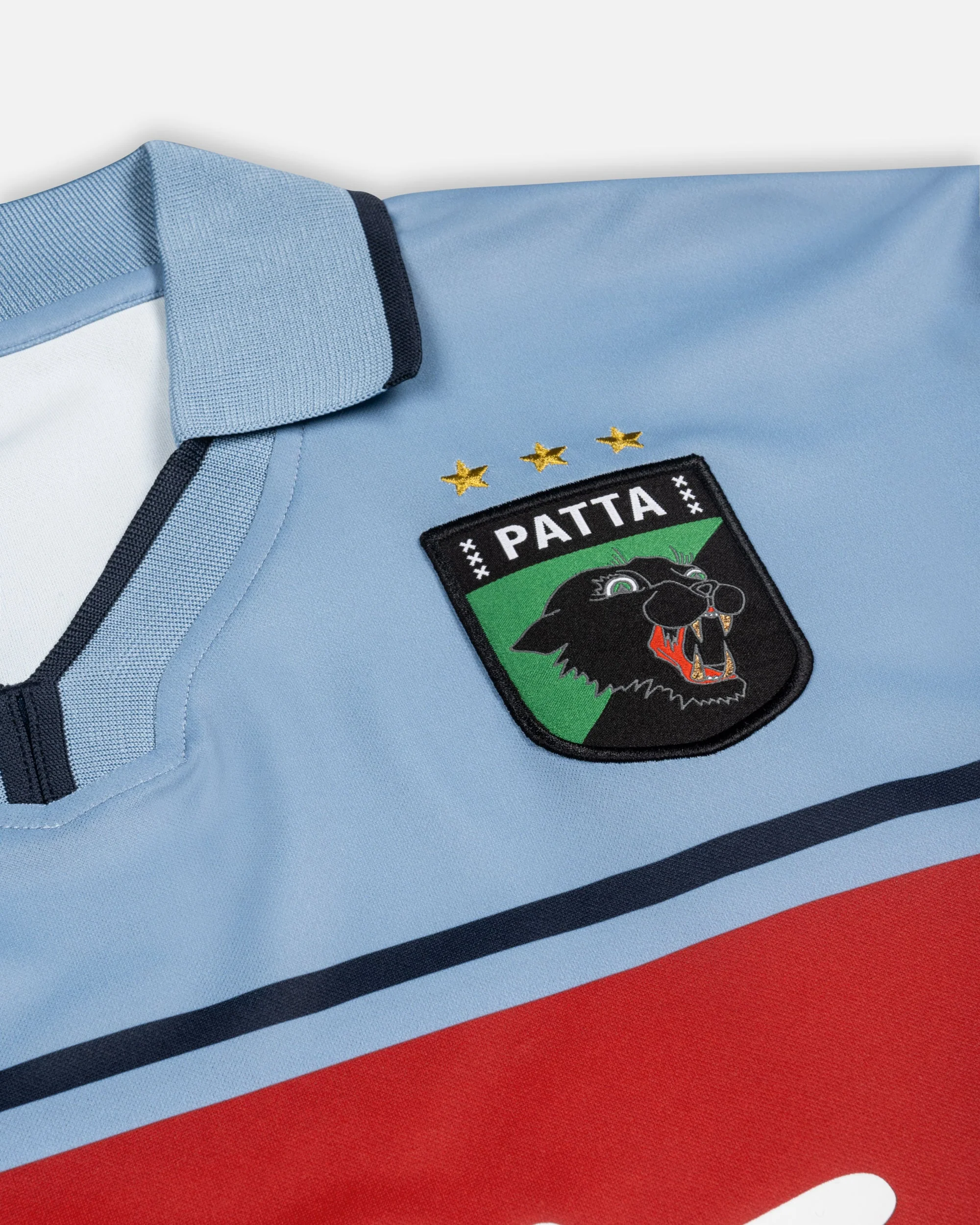 Patta Legacy Football Jersey (Faded Denim) - Image 5