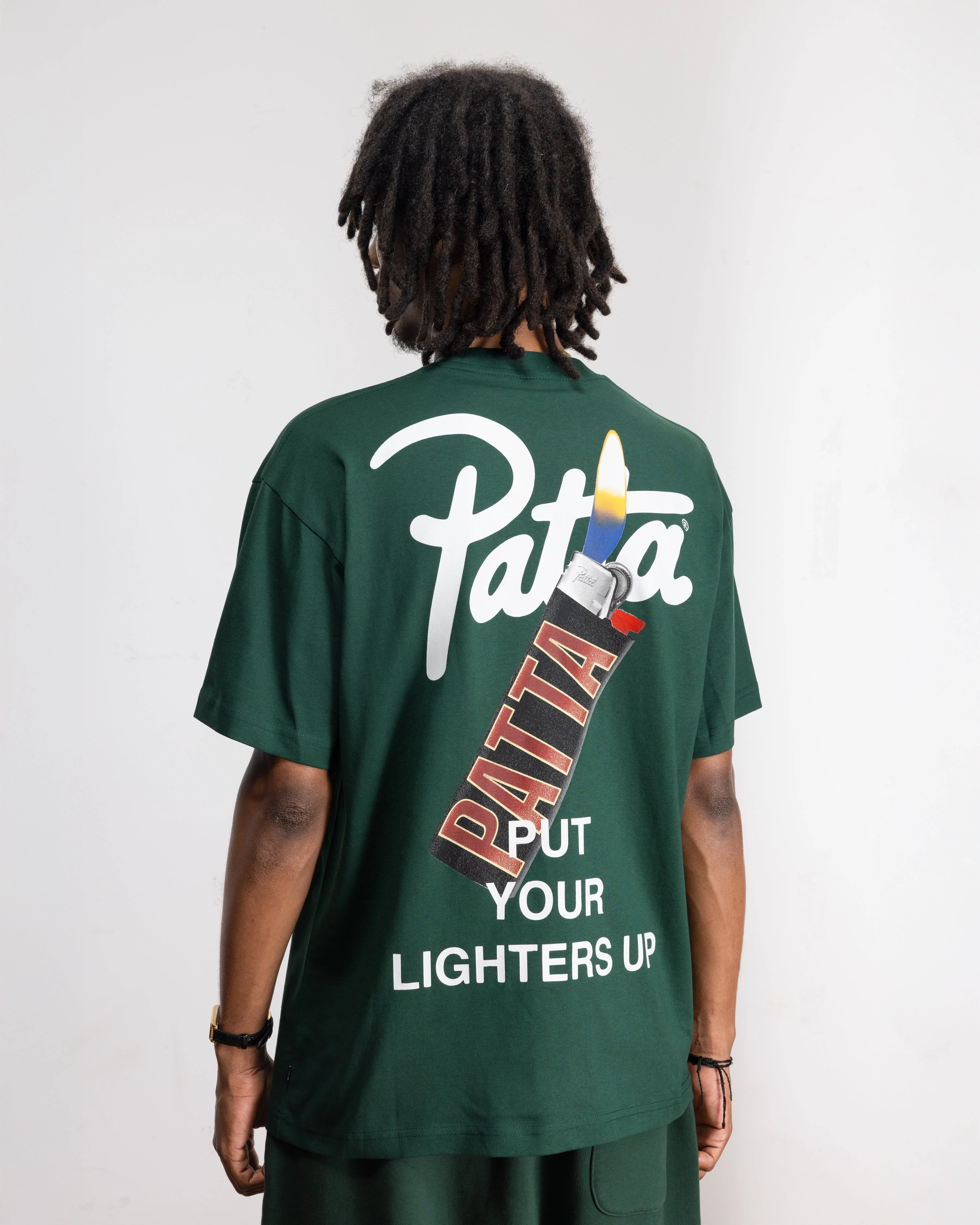 Patta Lighters T-Shirt (Bistro Green) - Image 4