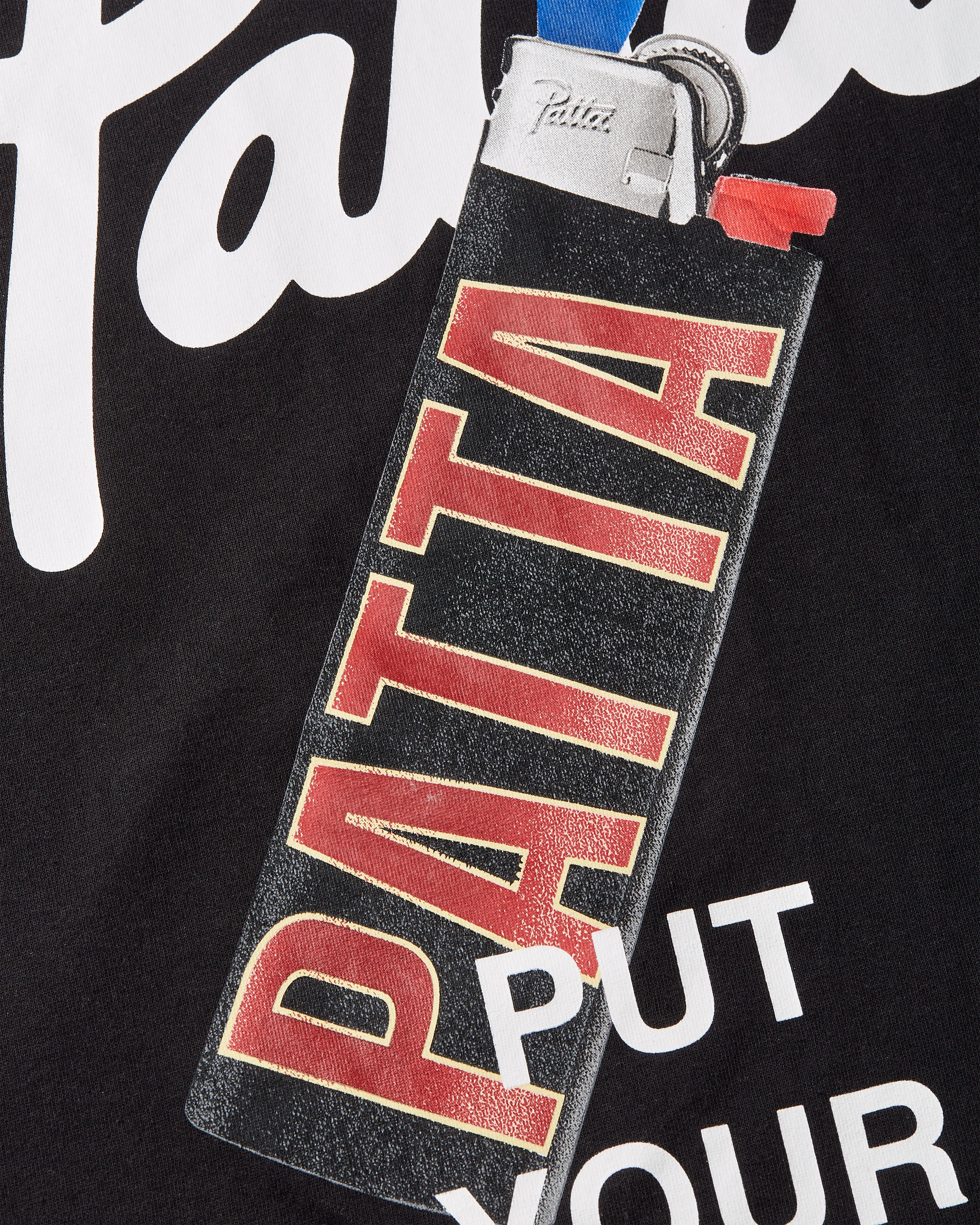 Patta Lighters T-Shirt (Black) - Image 3