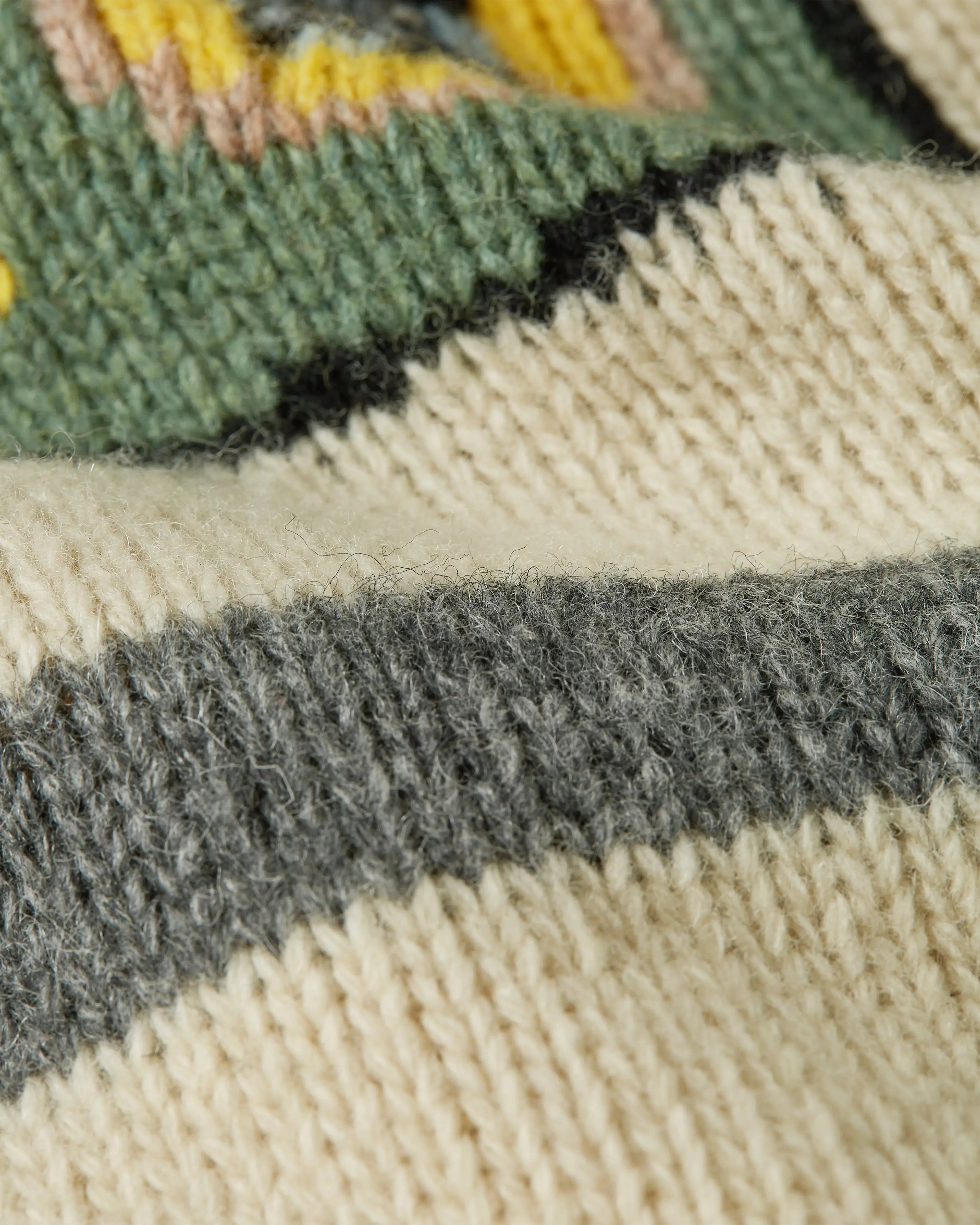 Patta Perfect Day Knitted Cardigan (Peyote) - Image 8