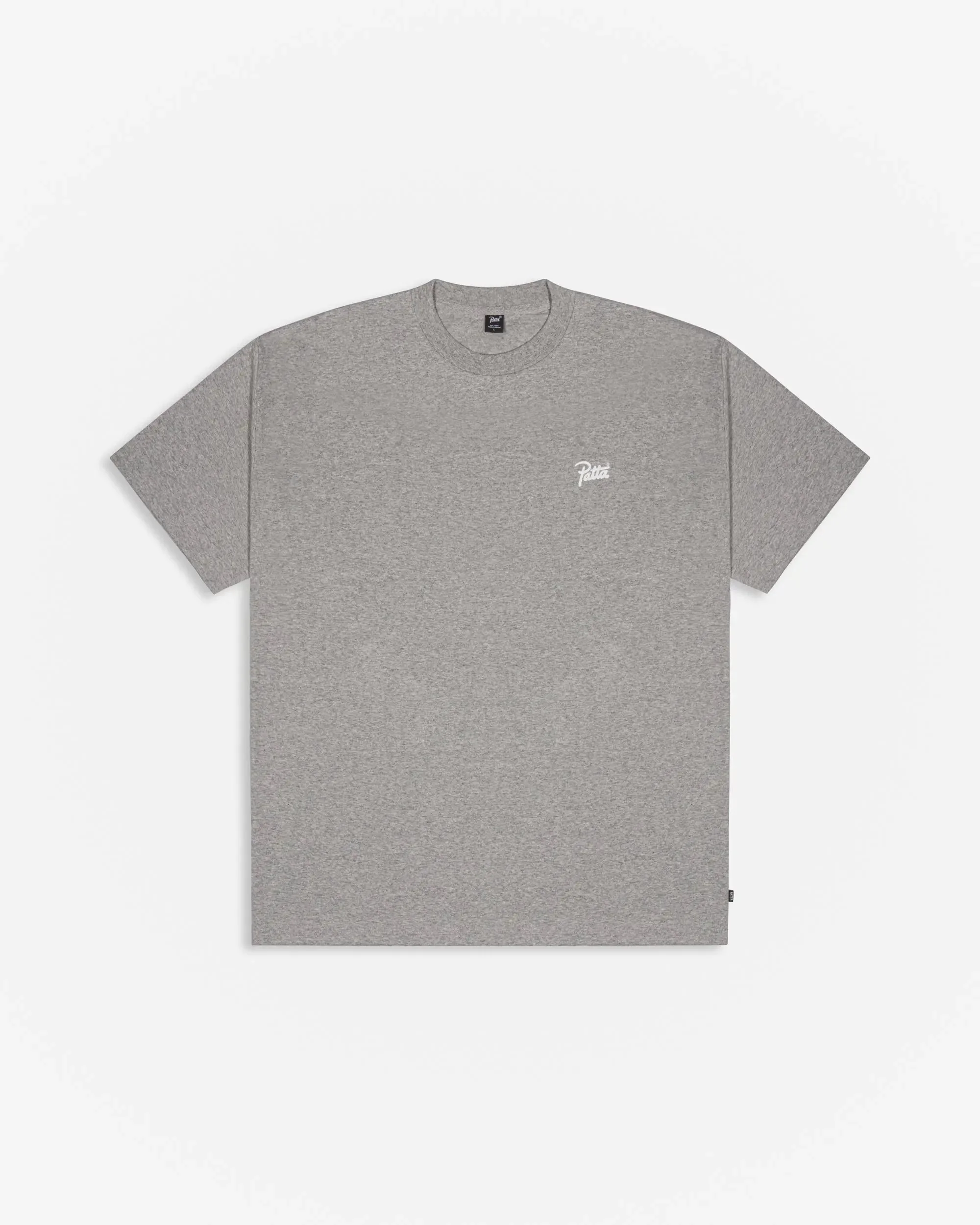 Patta Protect Yourself T-Shirt (Melange Grey) - Image 2