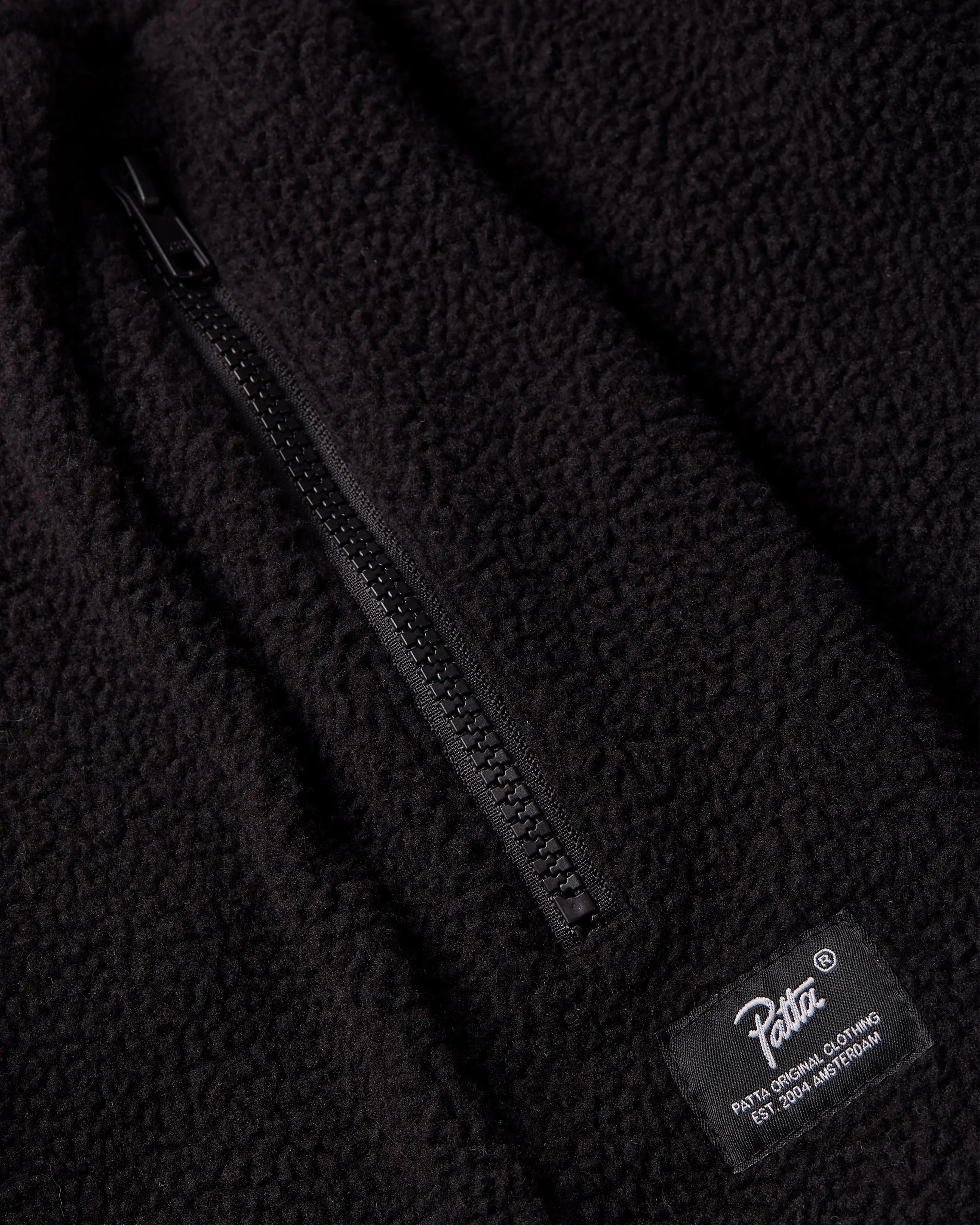 Patta Polartec Sherpa Fleece Pants (Black) - Image 7