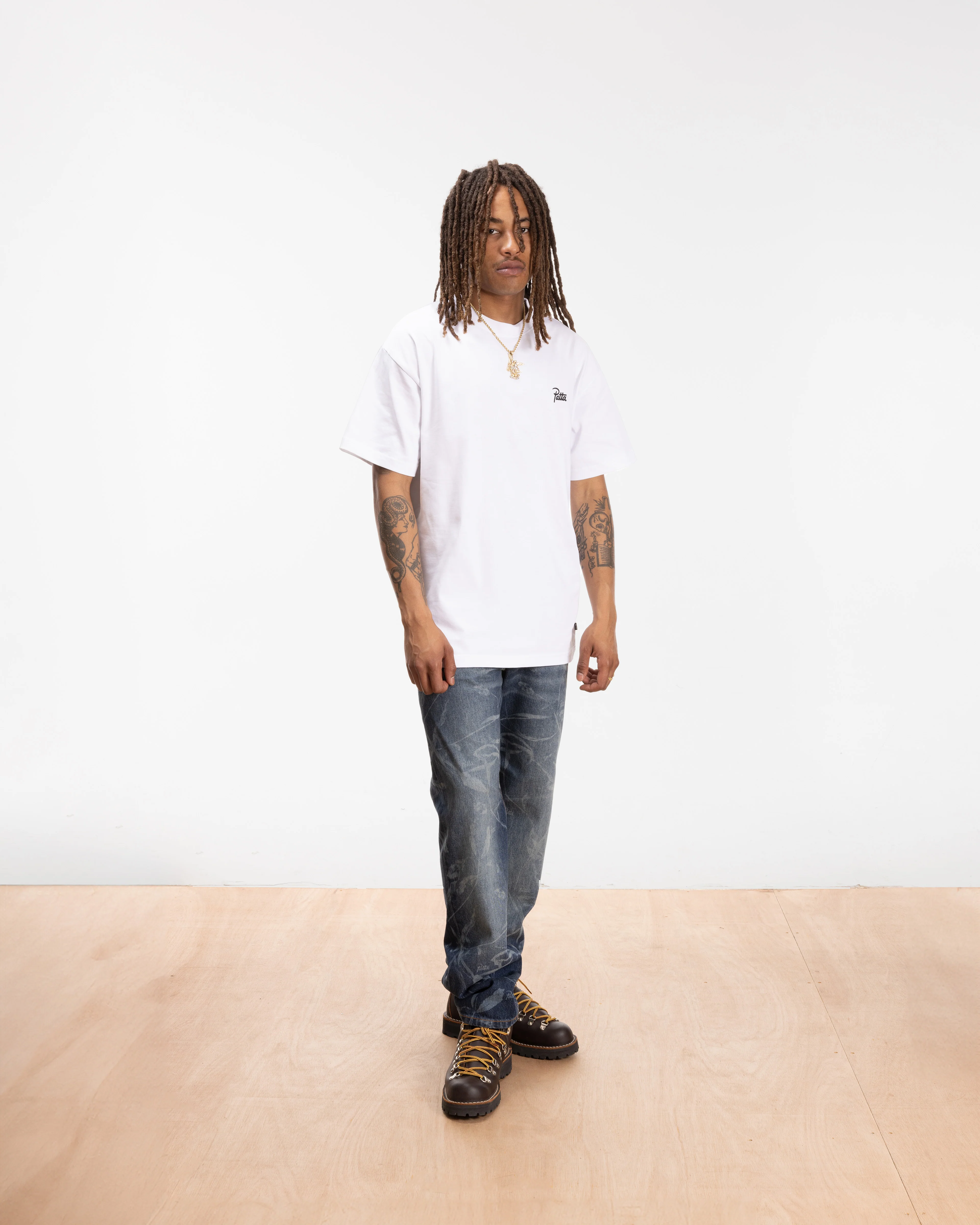 Patta Soundsystem x Seun Kuti T-Shirt (White) - Image 3