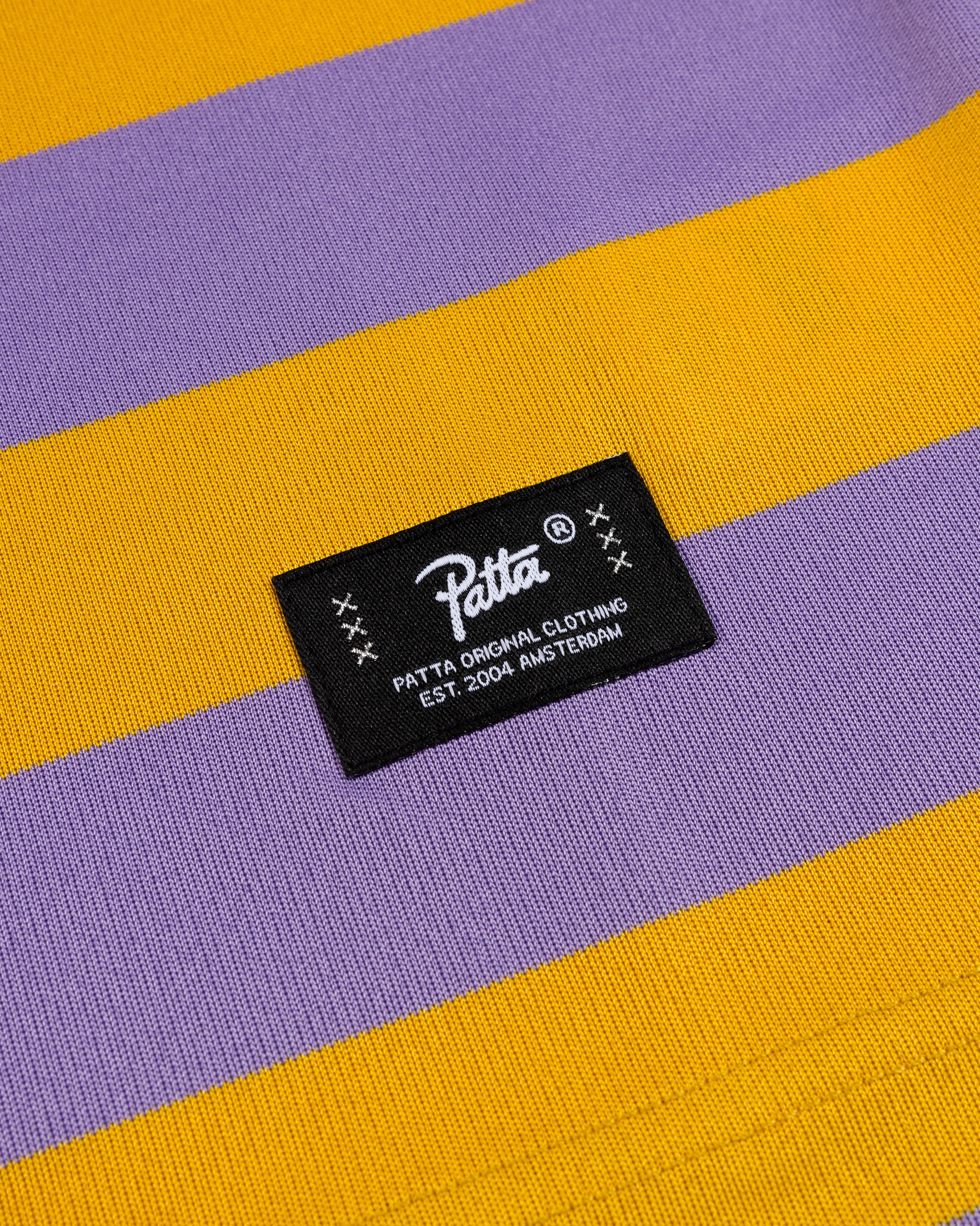 Patta Striped Longsleeve Football Jersey (Chalk Violet) - Image 6