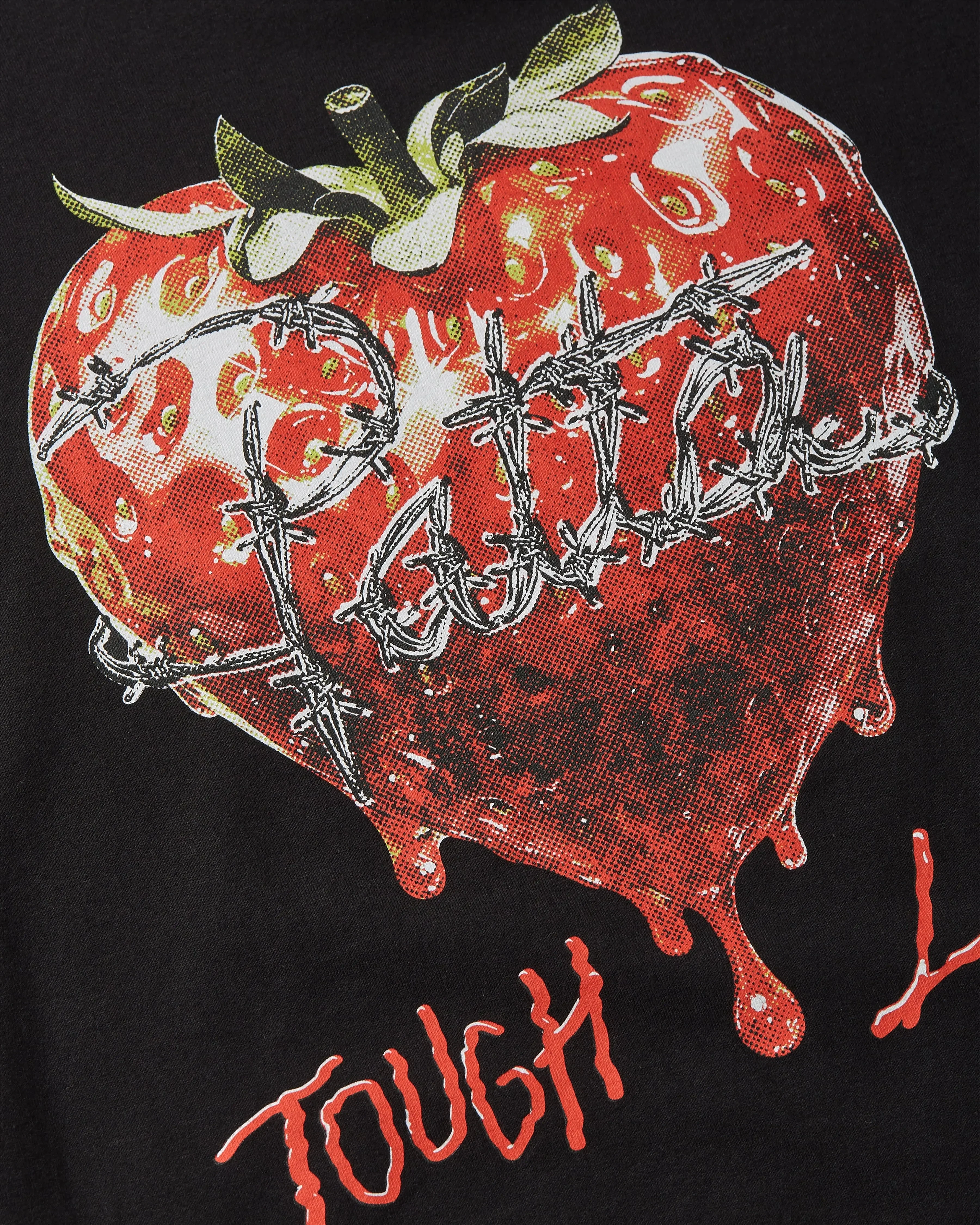 Patta Tough Love T-Shirt (Black) - Image 3