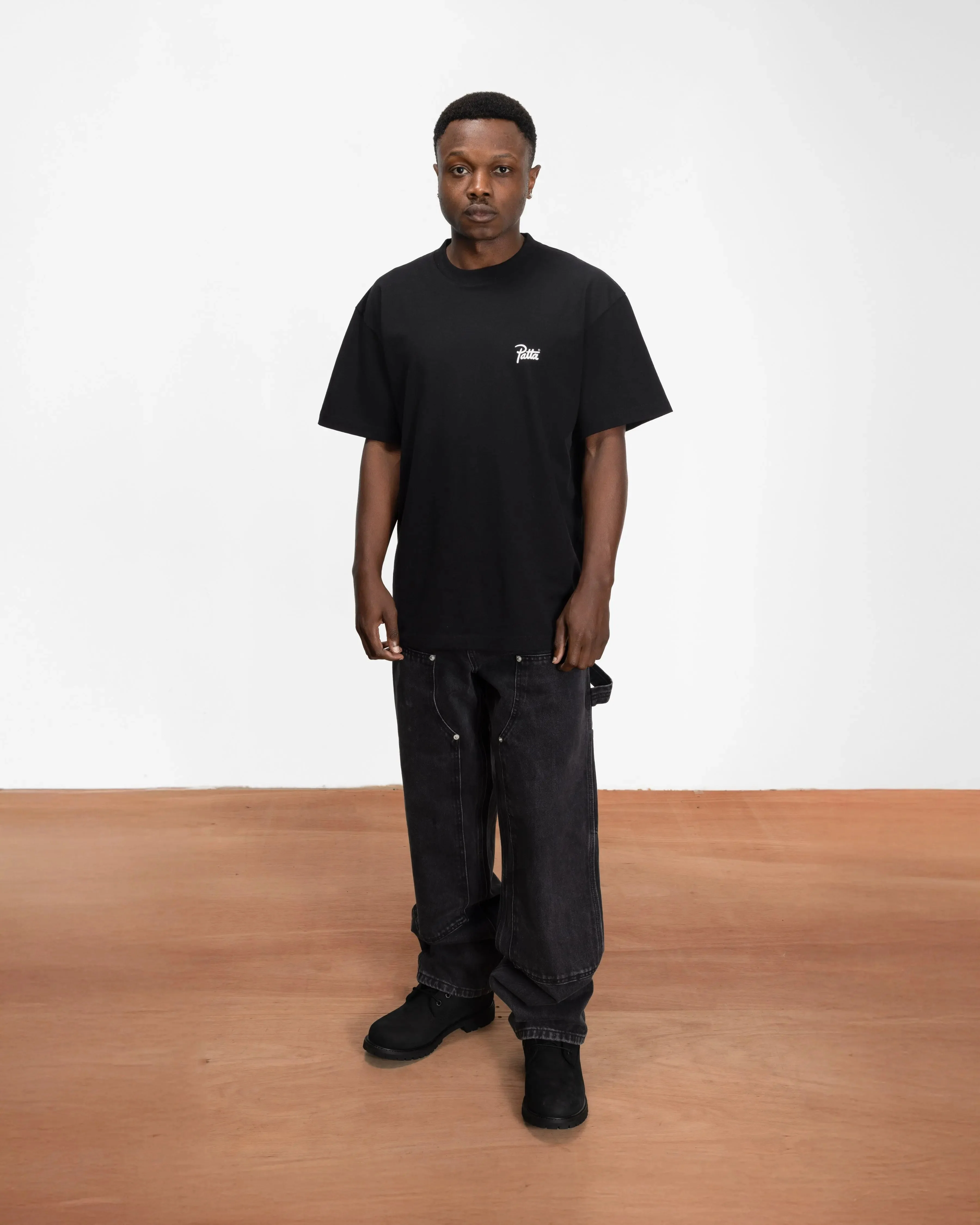 Patta Tough Love T-Shirt (Black) - Image 5