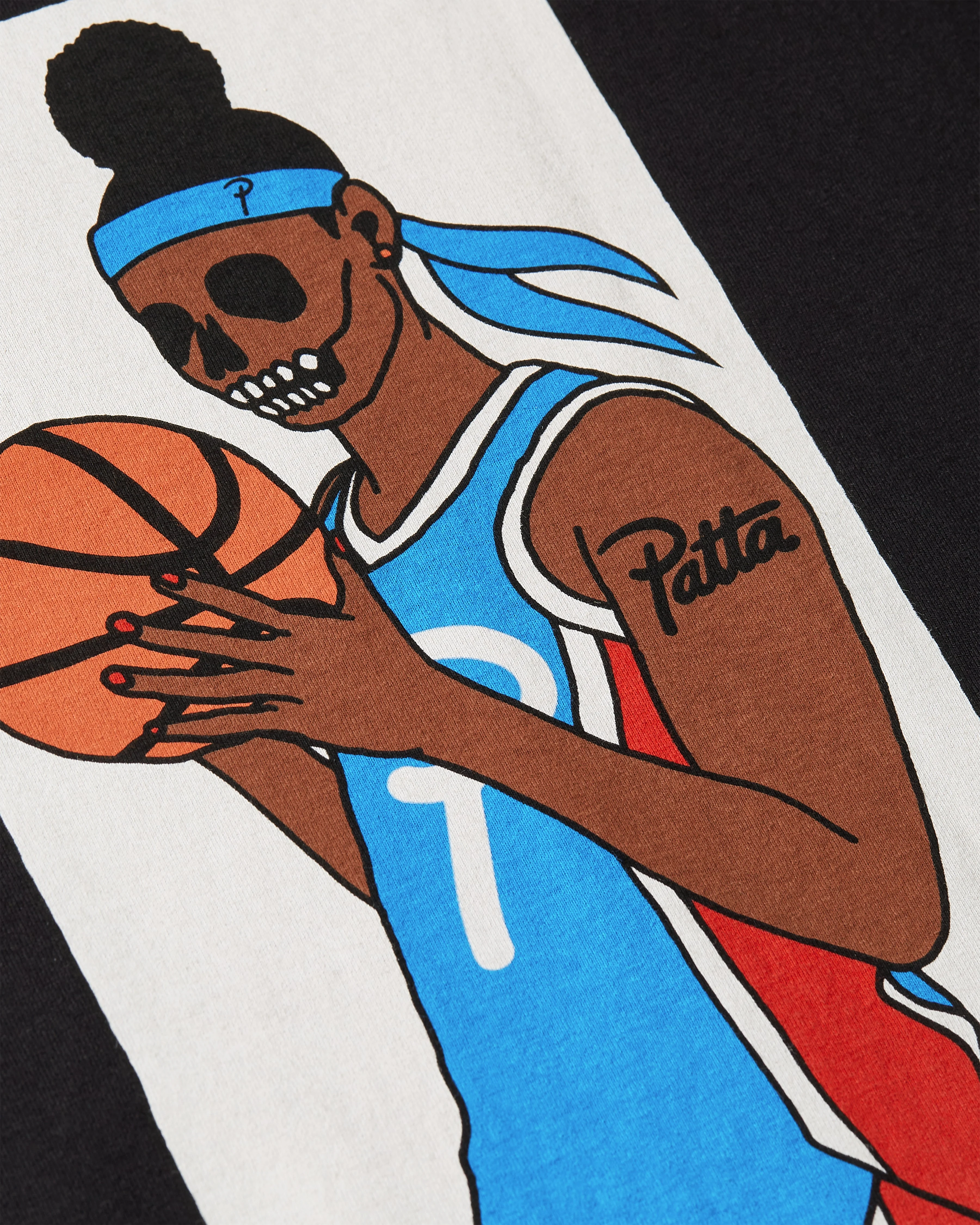 Patta Tru Baller T-Shirt (Black) - Image 3