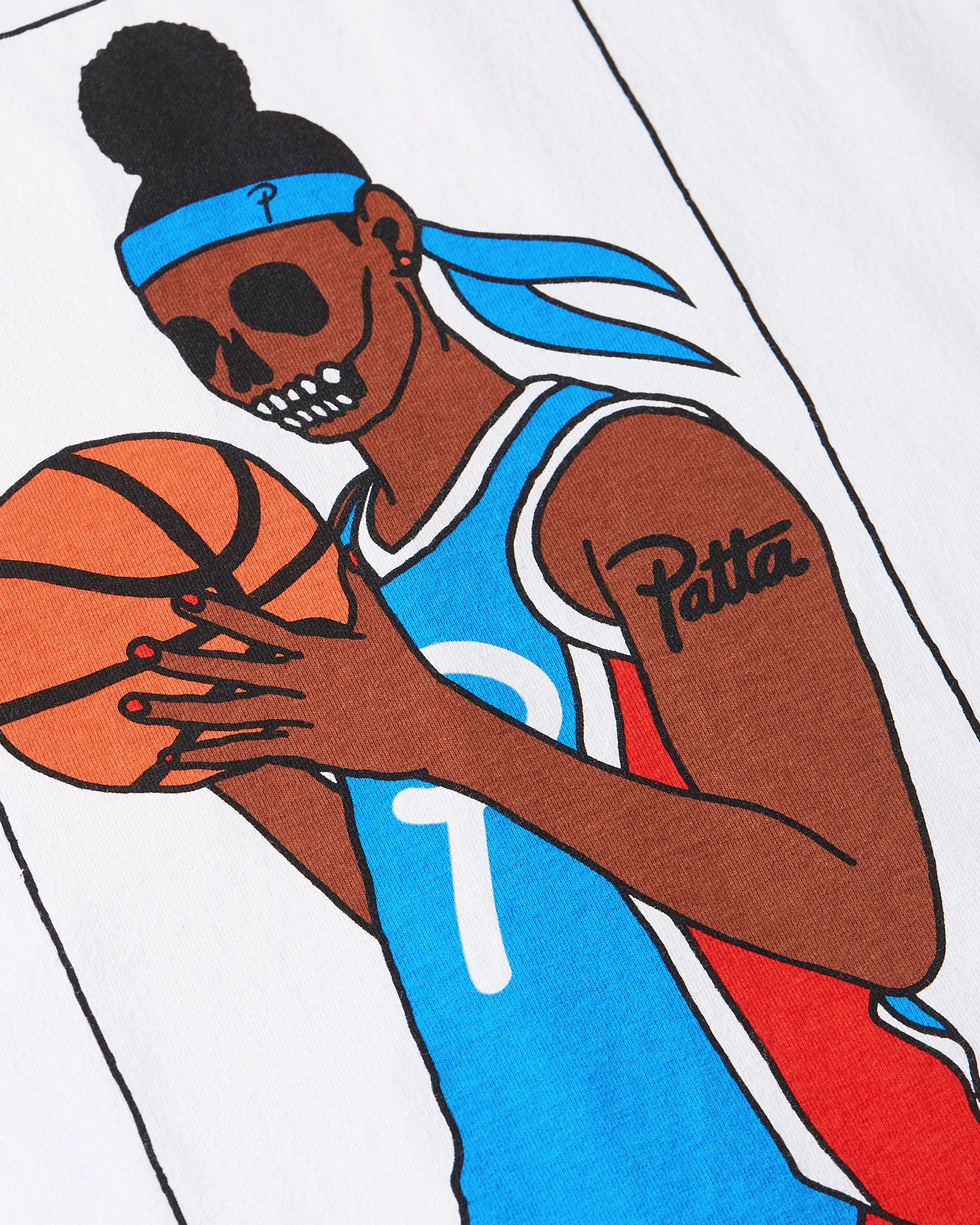 Patta Tru Baller T-Shirt (White) - Image 3