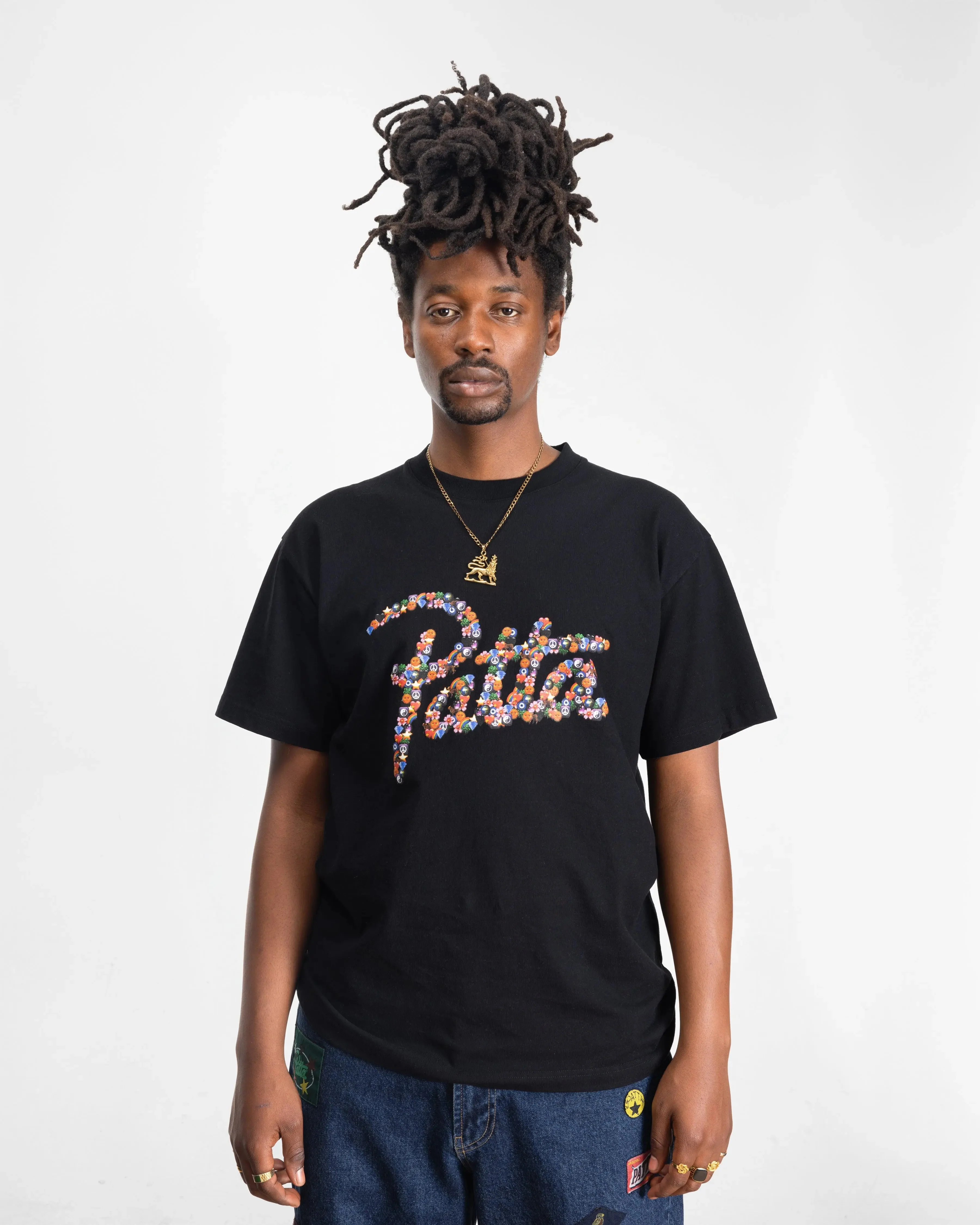 Patta Vibes T-Shirt (Black) - Image 3