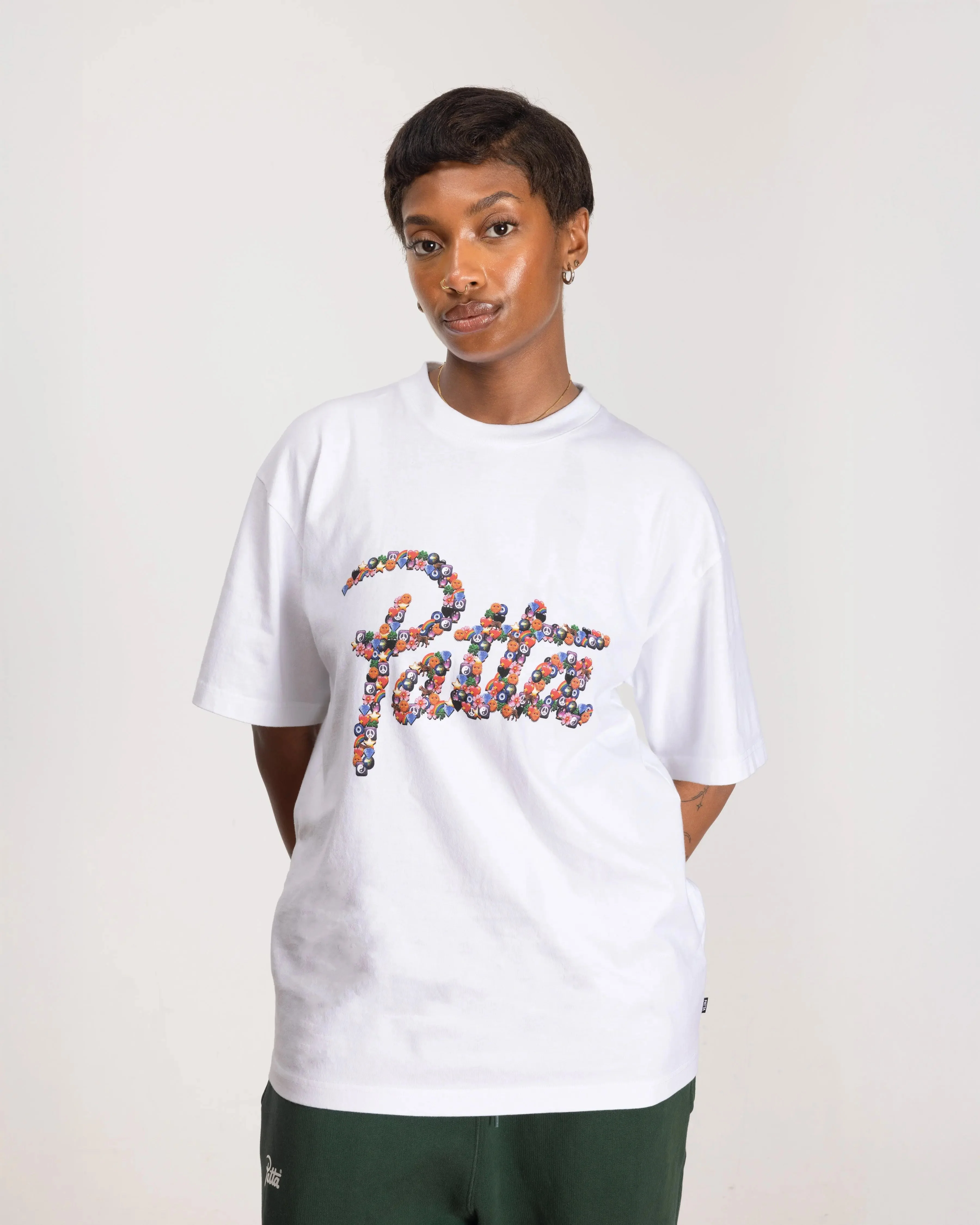 Patta Vibes T-Shirt (White) - Image 3
