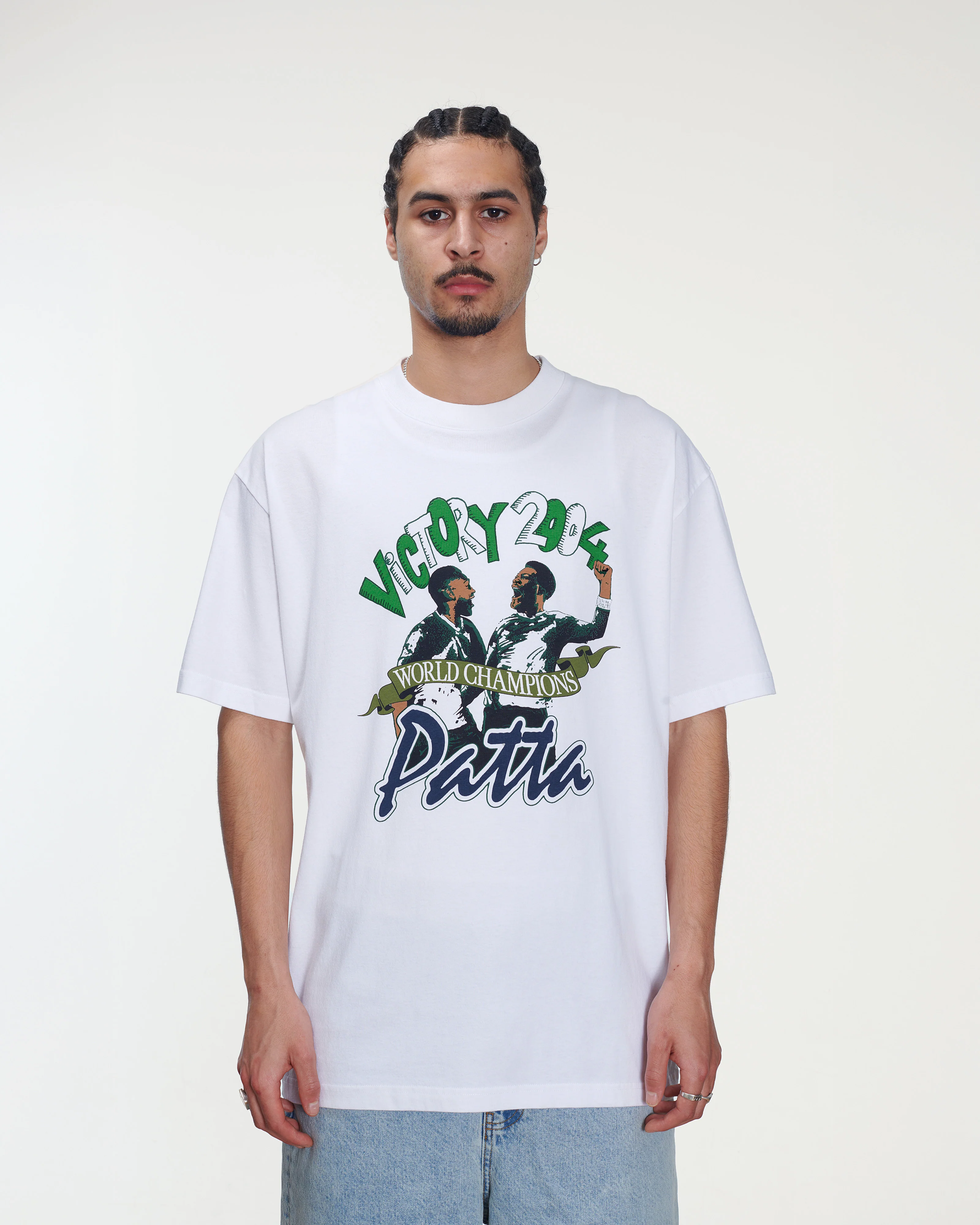 Patta Victory T-Shirt (White) - Image 3