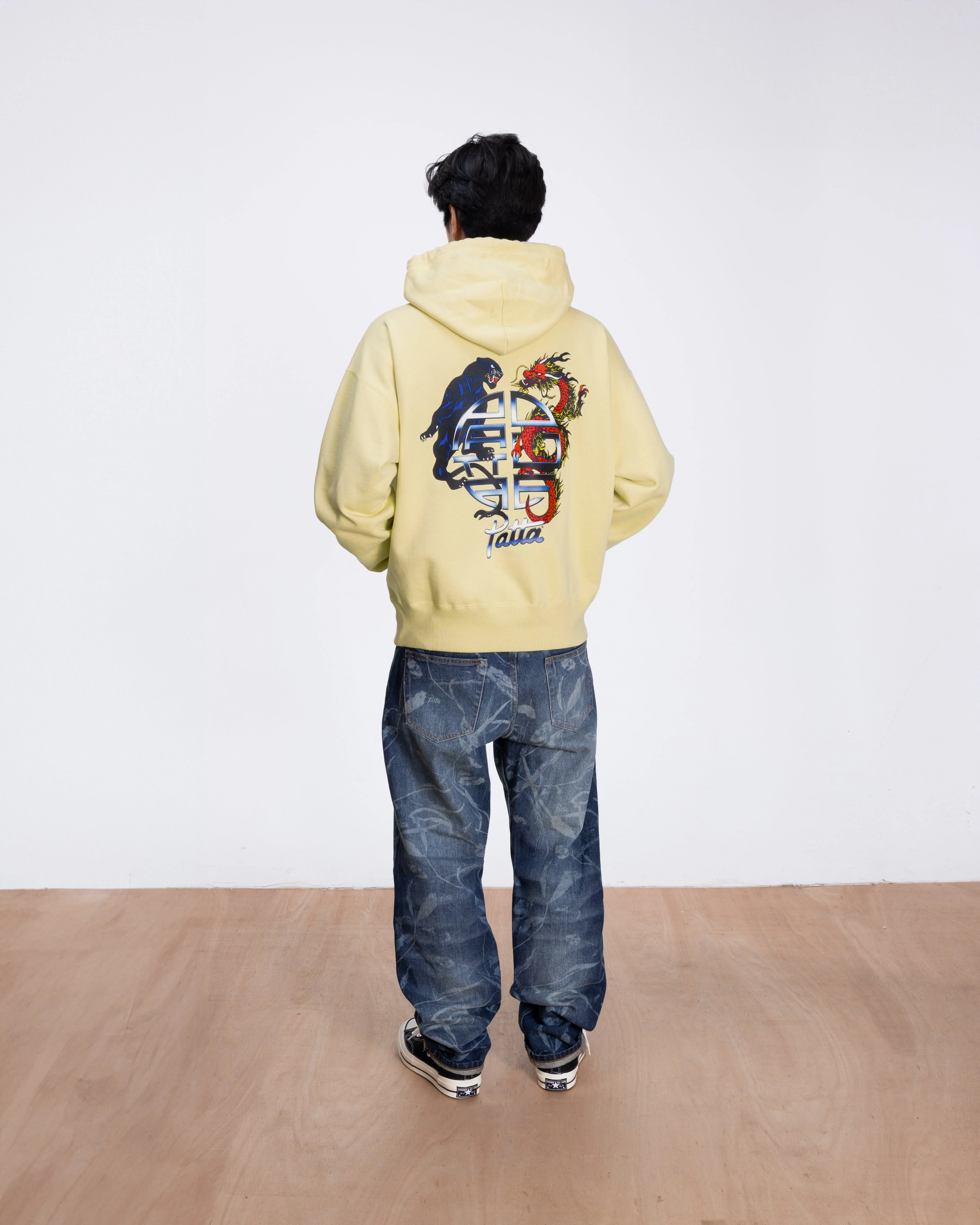 Patta x DOE 20/10 Hooded Sweater (Yellow) - Image 4