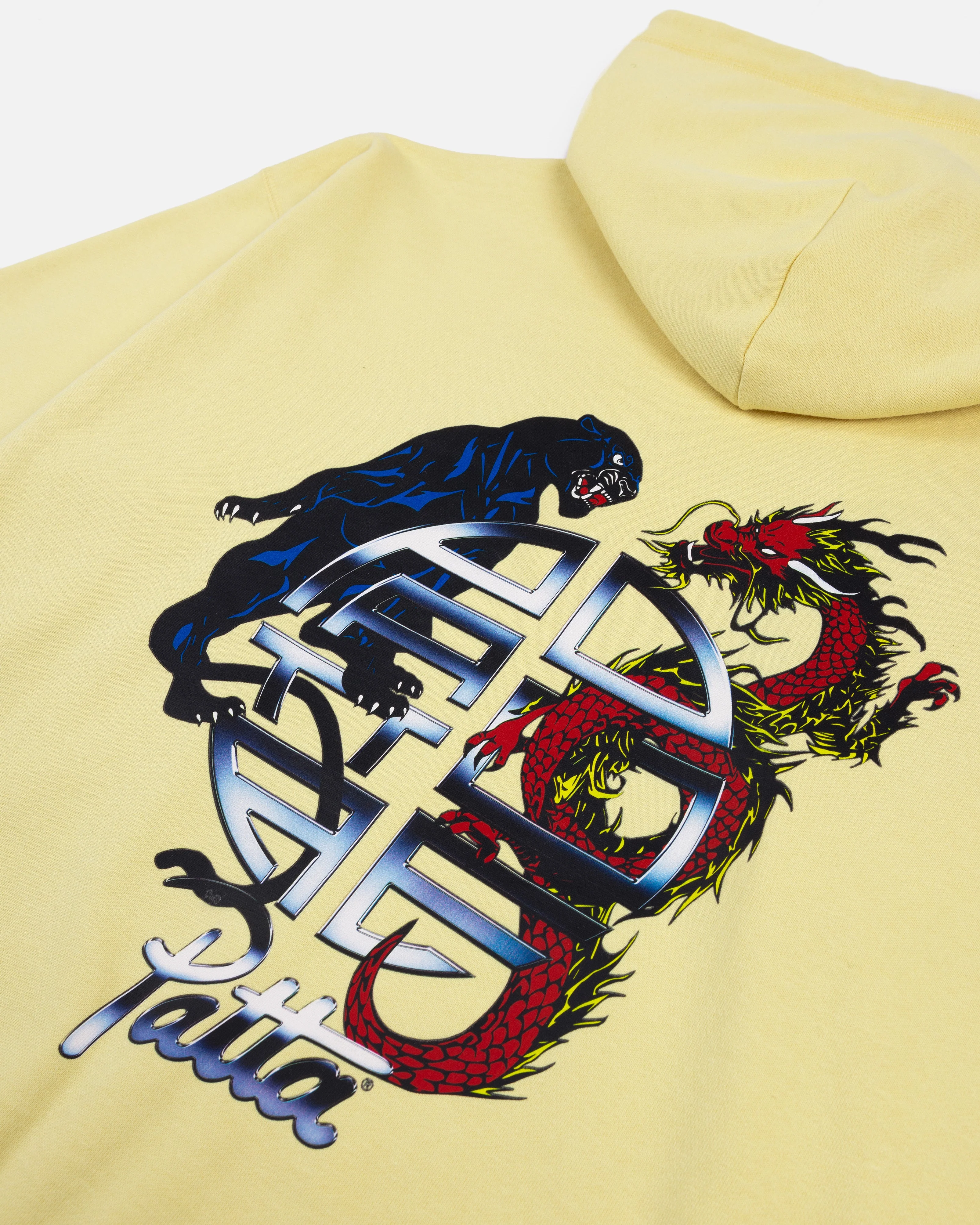 Patta x DOE 20/10 Hooded Sweater (Yellow) - Image 5