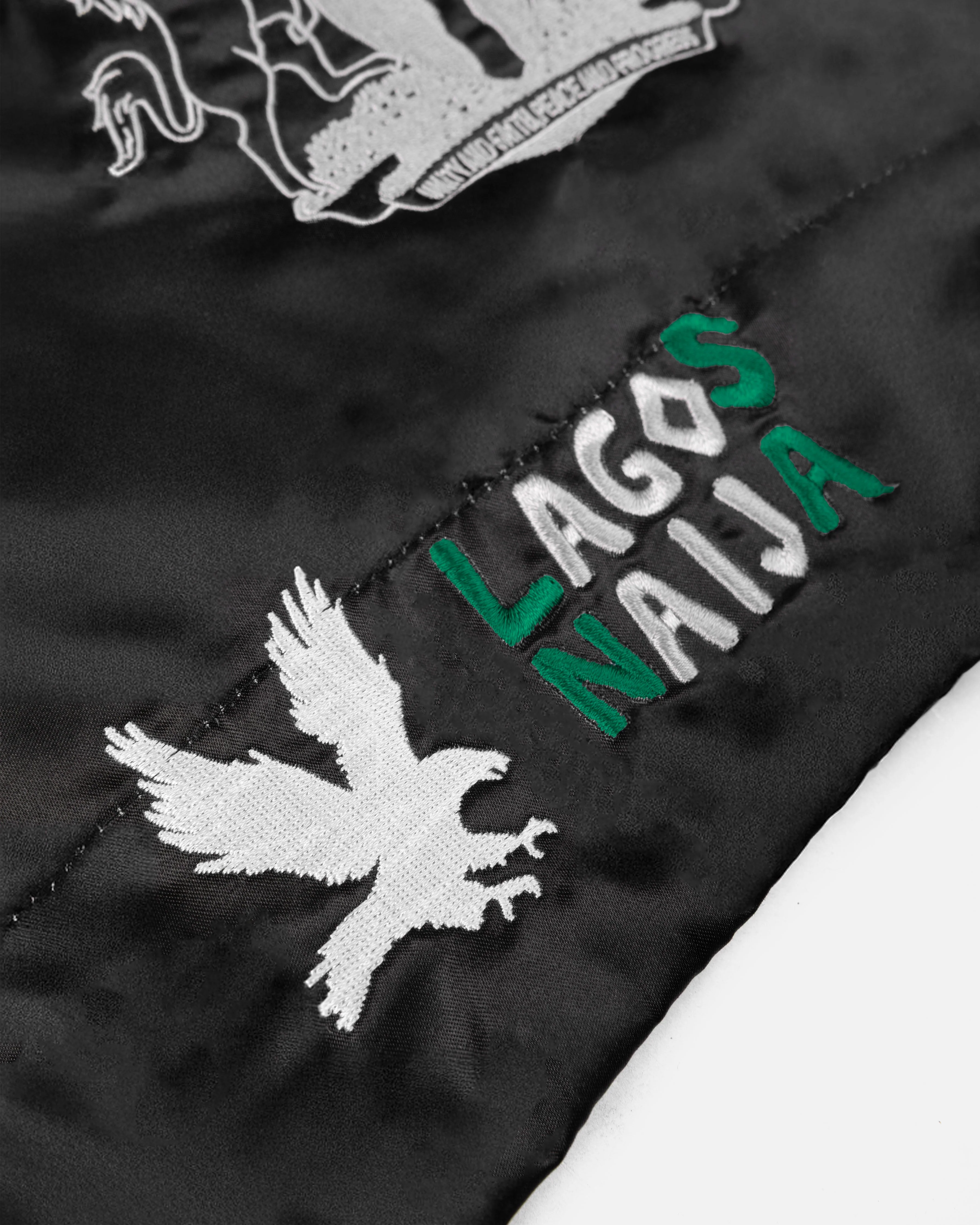 Patta x Fairtex Homecoming 2025 Muay Thai Shorts (Multi/Black/Green) - Image 5